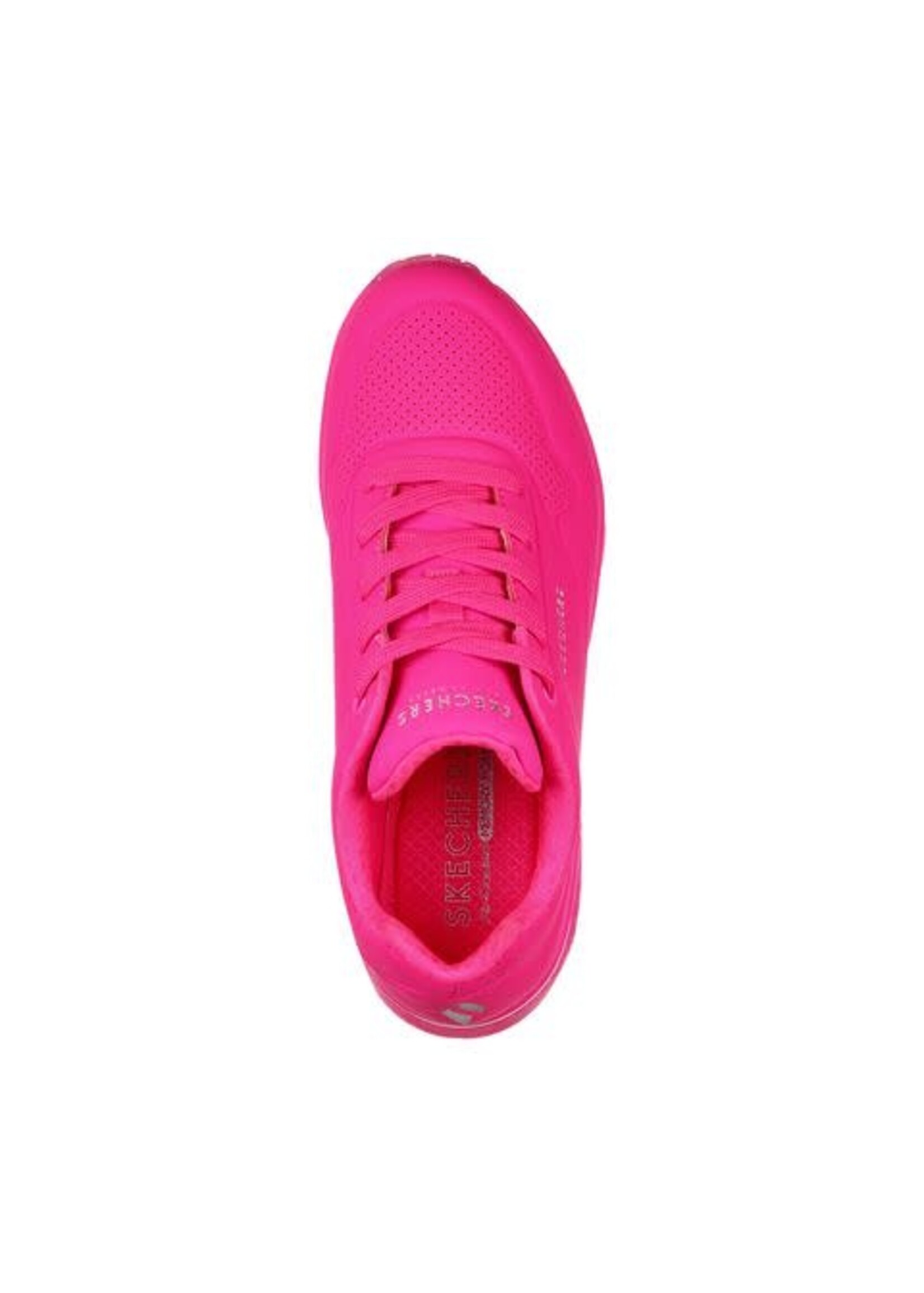 Skechers Women's Street Women's Uno - 73667 HTPK Night Shades Sneaker, Hot Pink