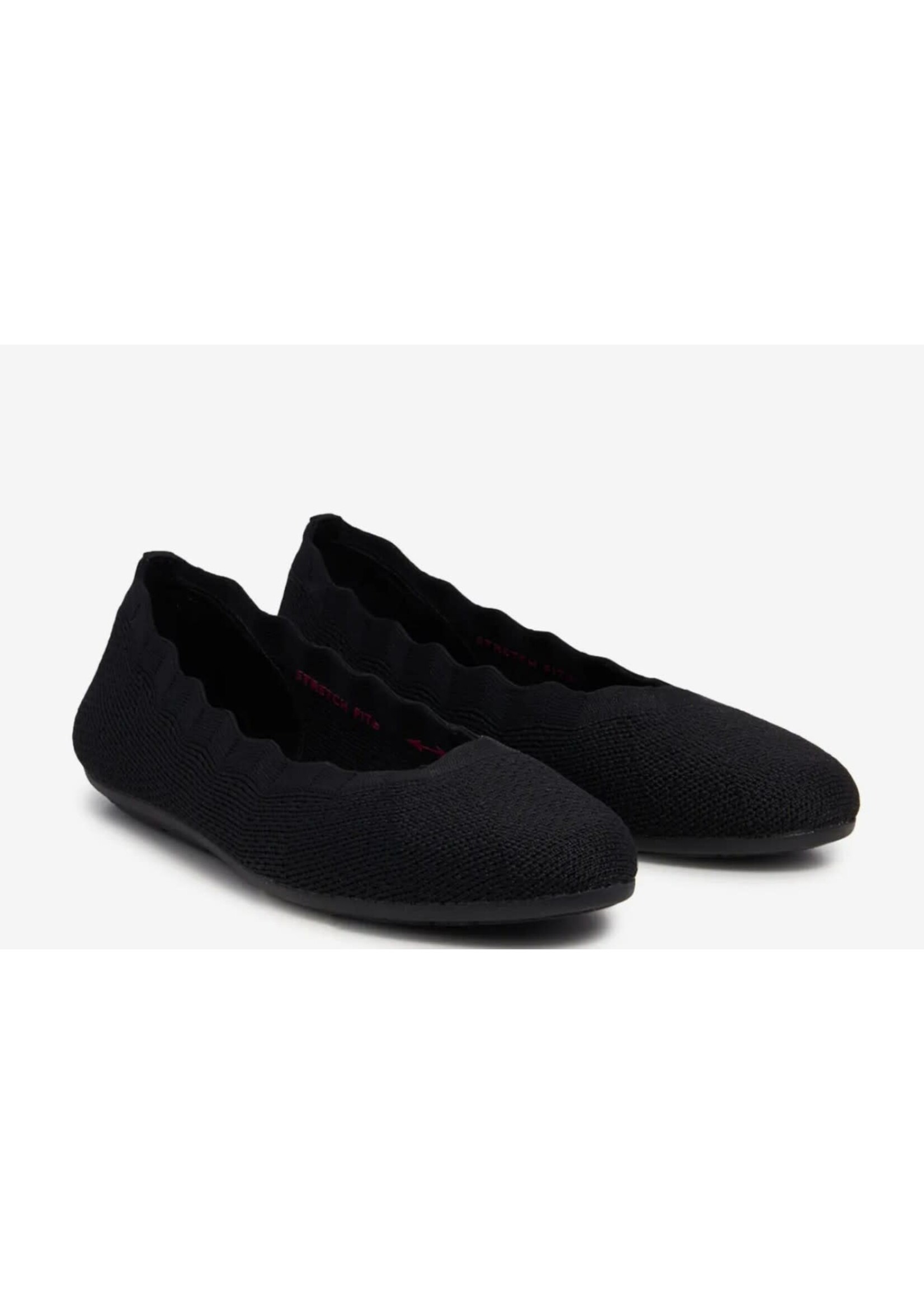 Skechers Womens  Stretch Fit Machine Washable Cleo 2.0 THE GET 158843 Black BLK