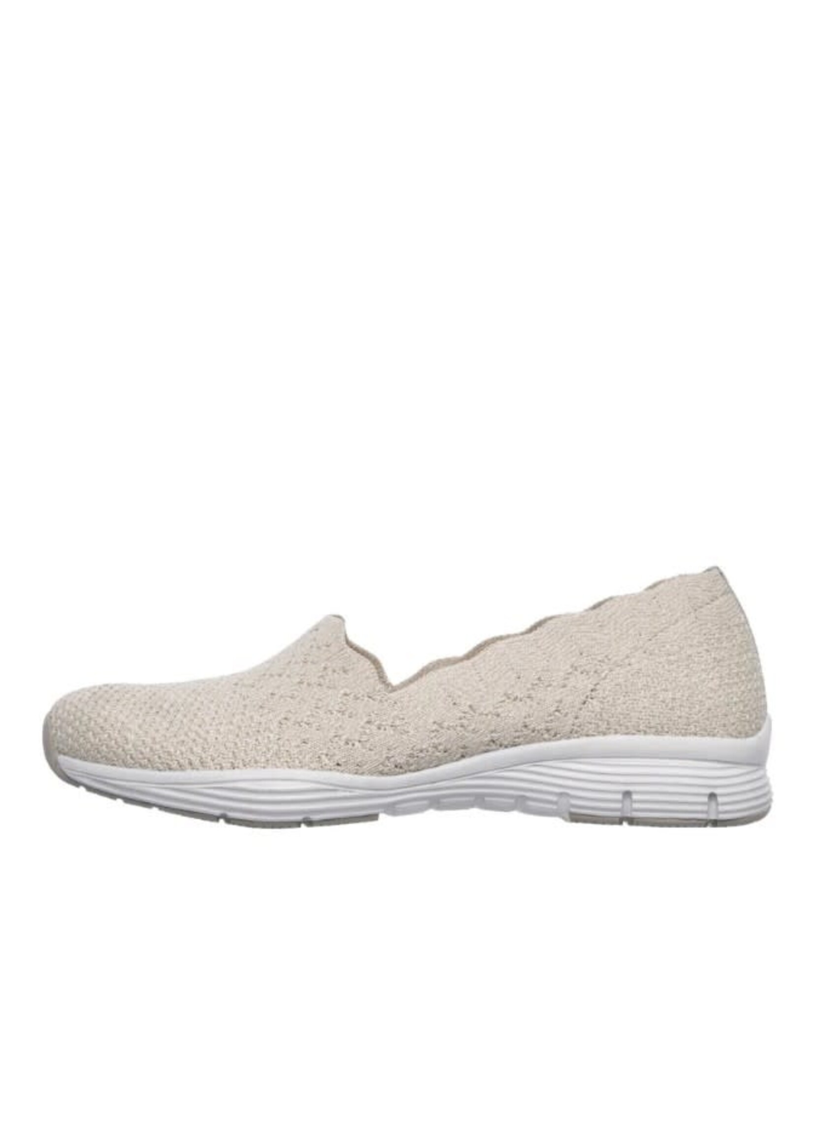 Skechers Women's Air Cooled Memory foam Seager Stat Black 49481 Taupe Beige