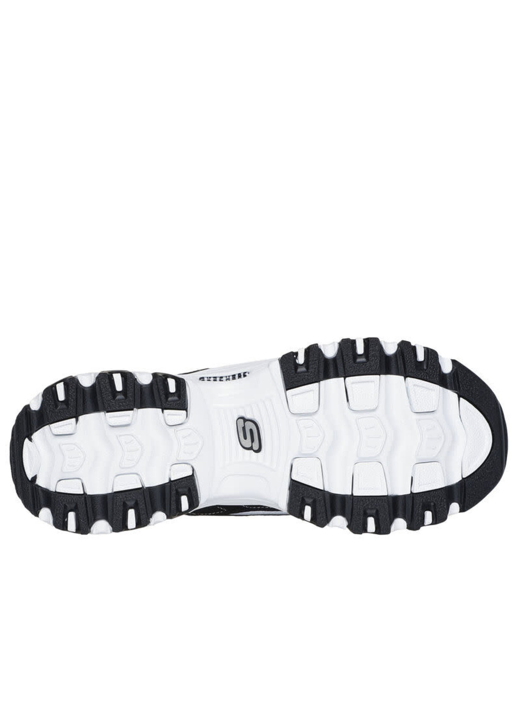 Skechers Womens Slip-ins D'Lites Fan Girl 150542 Black White