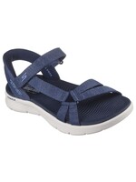 Skechers Womens Slip-ins: GO WALK Flex Sandal - Illuminate 141481/NVY Navy Blue