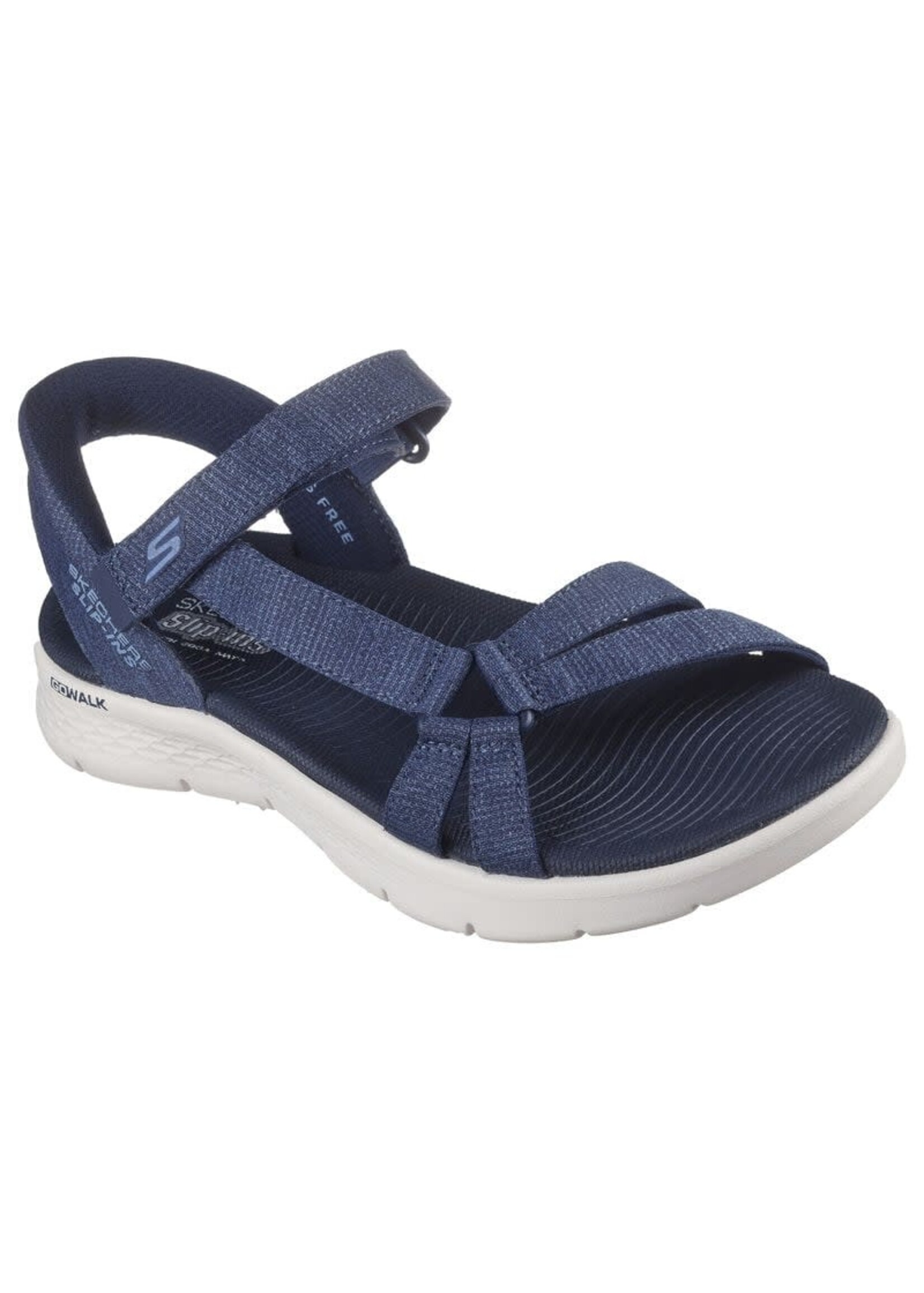 Skechers Womens Slip-ins: GO WALK Flex Sandal - Illuminate 141481/NVY Navy Blue