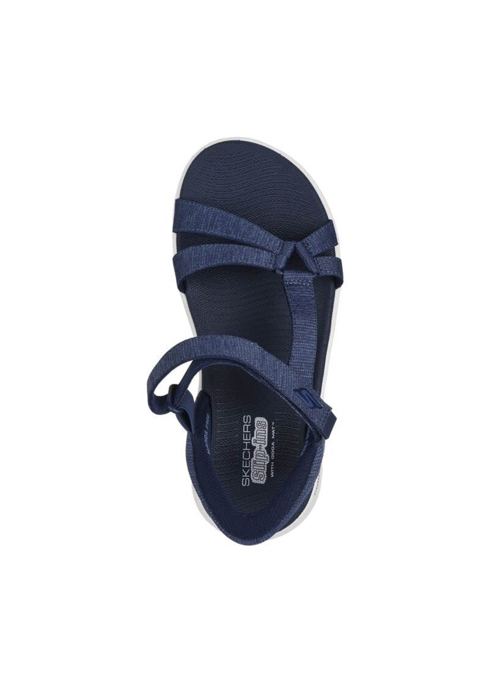 Skechers Womens Slip-ins: GO WALK Flex Sandal - Illuminate 141481/NVY Navy Blue