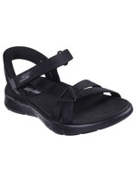 Skechers Womens Slip-ins: GO WALK Flex Sandal - Illuminate 141481 BBK Black
