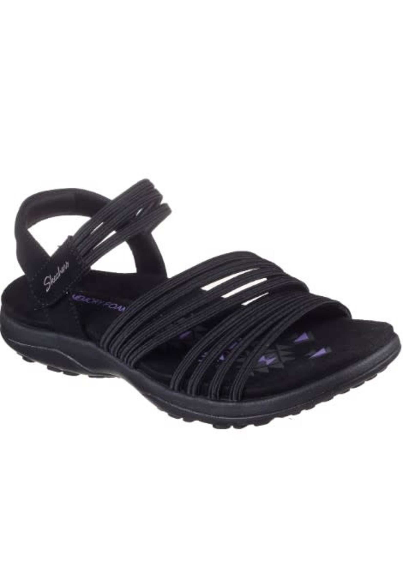 Skechers Womens Reggae Slim - Coffee Run 163573 BBK Black