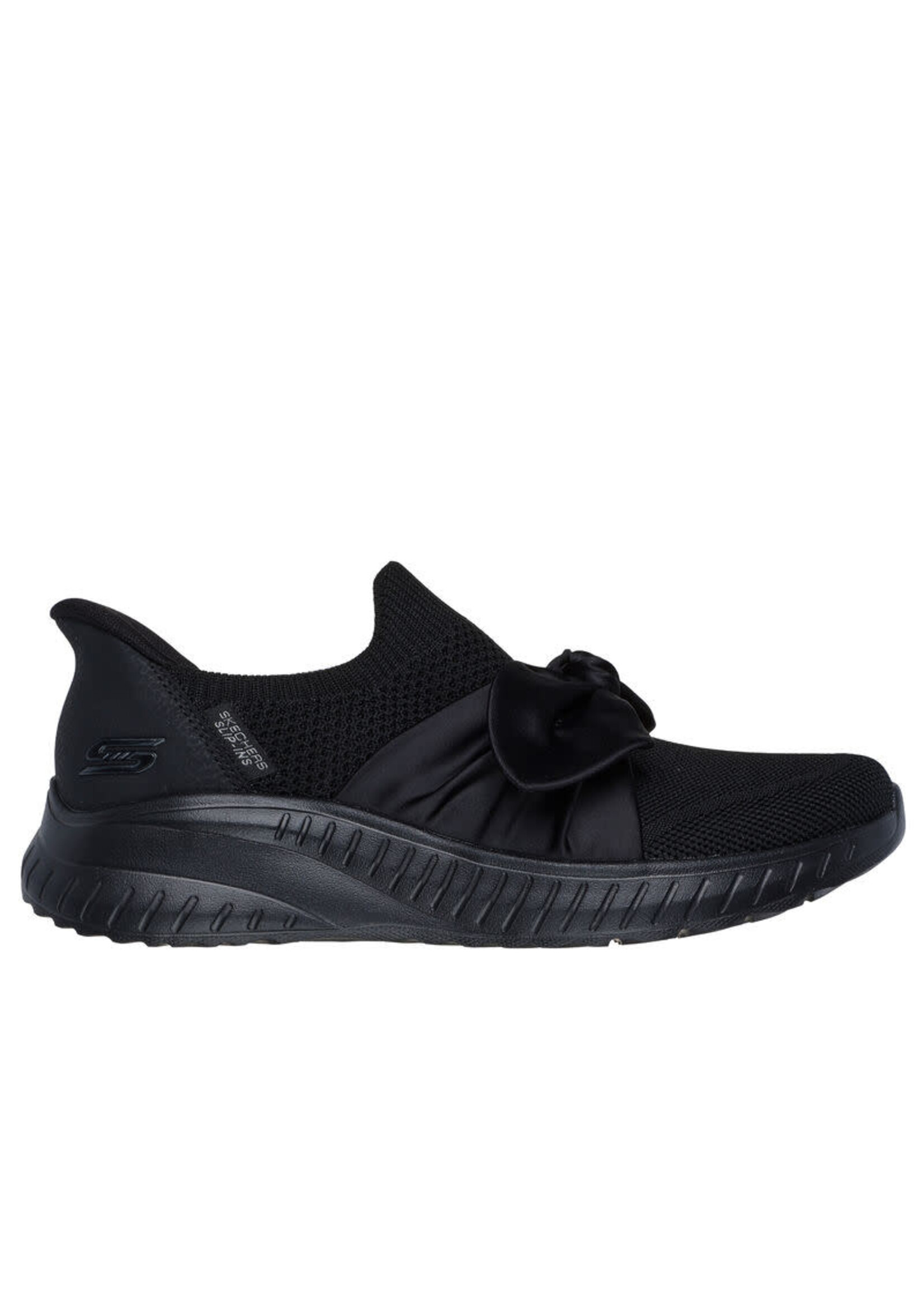 Skechers Womens Slip-Ins BOBS Sport Squad Chaos - Inspire Away 117630 BBK Black