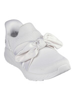 Skechers Womens Slip-Ins BOBS Sport Squad Chaos - Inspire Away 117630 OFWT Off White