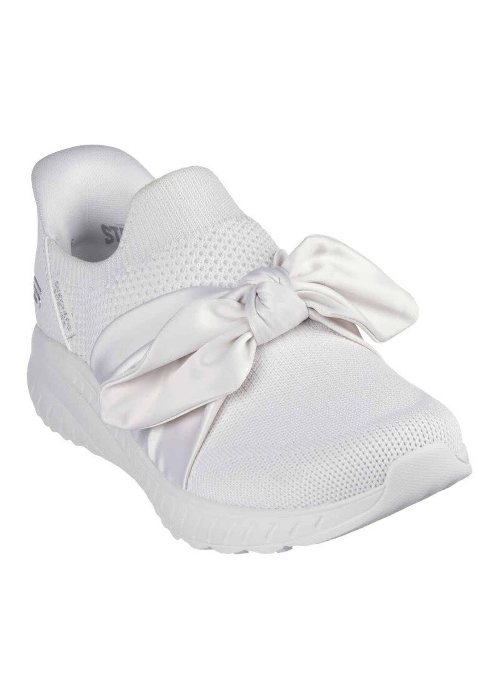 Skechers Womens Slip-Ins BOBS Sport Squad Chaos - Inspire Away 117630 OFWT Off White