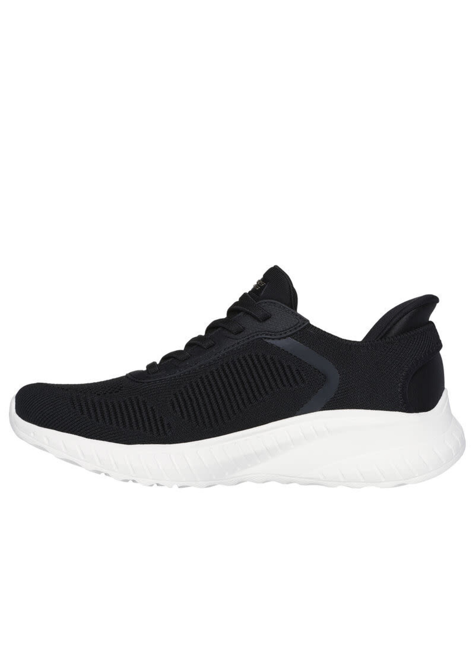 Skechers Women's Slip-ins: BOBS Sport Squad Chaos 117497 BLK Black / White