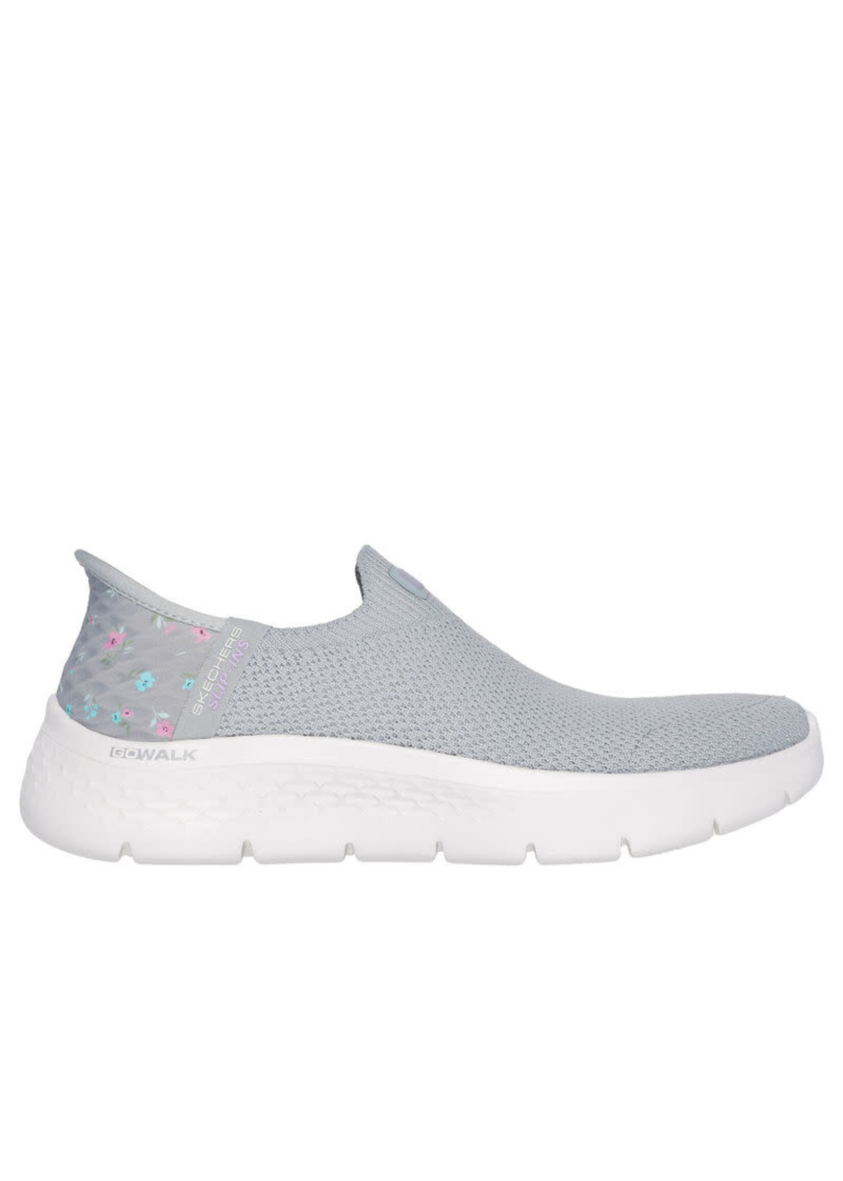 Skechers Women's Slip-ins: Slip-ins: GO WALK Flex - Sunset Rose 124822 GYLV Gray/Lavender
