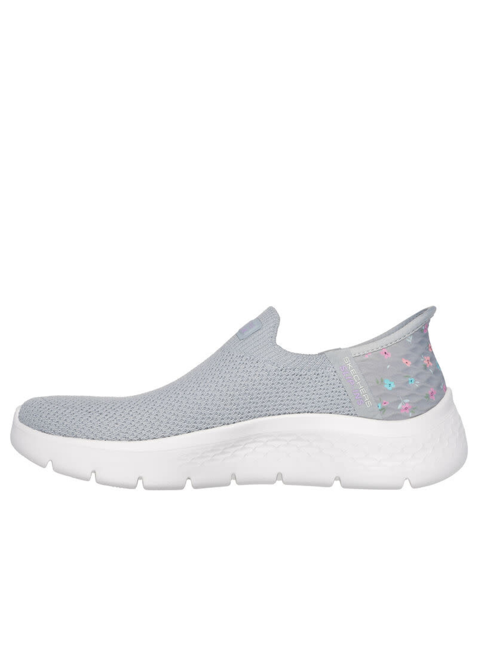 Skechers Women's Slip-ins: Slip-ins: GO WALK Flex - Sunset Rose 124822 GYLV Gray/Lavender
