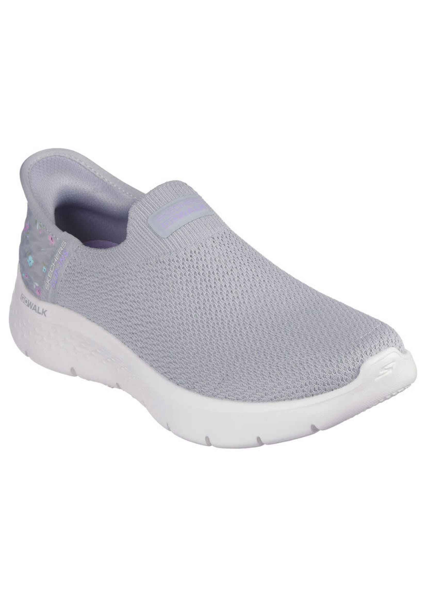 Skechers Women's Slip-ins: Slip-ins: GO WALK Flex - Sunset Rose 124822 GYLV Gray/Lavender
