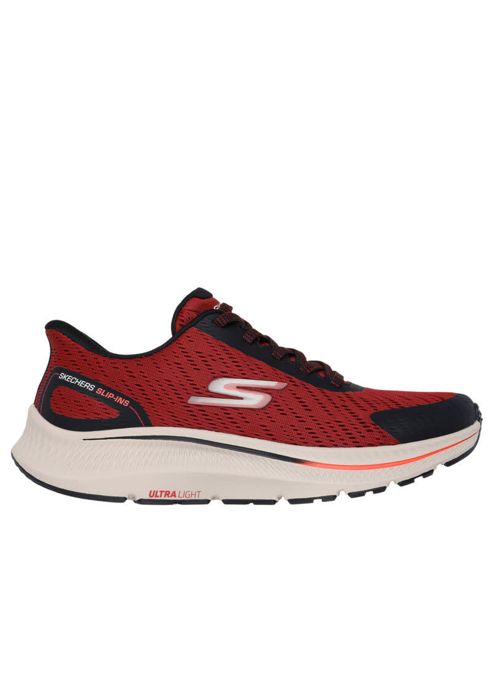 Skechers Mens Slip-ins: GO RUN Consistent 2.0 - Worldview 220880 RDBK Red Black
