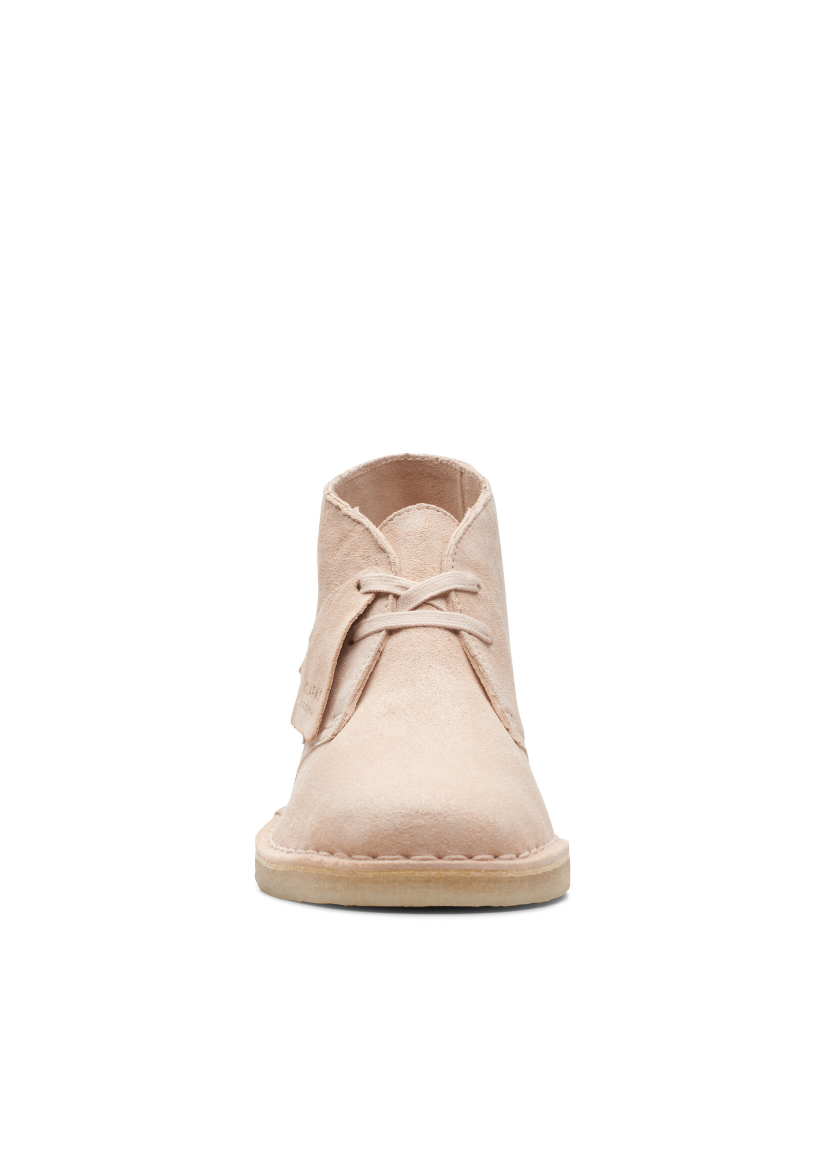 Clarks Womens  Desert Boot. Natural Sued Beige | 26165814