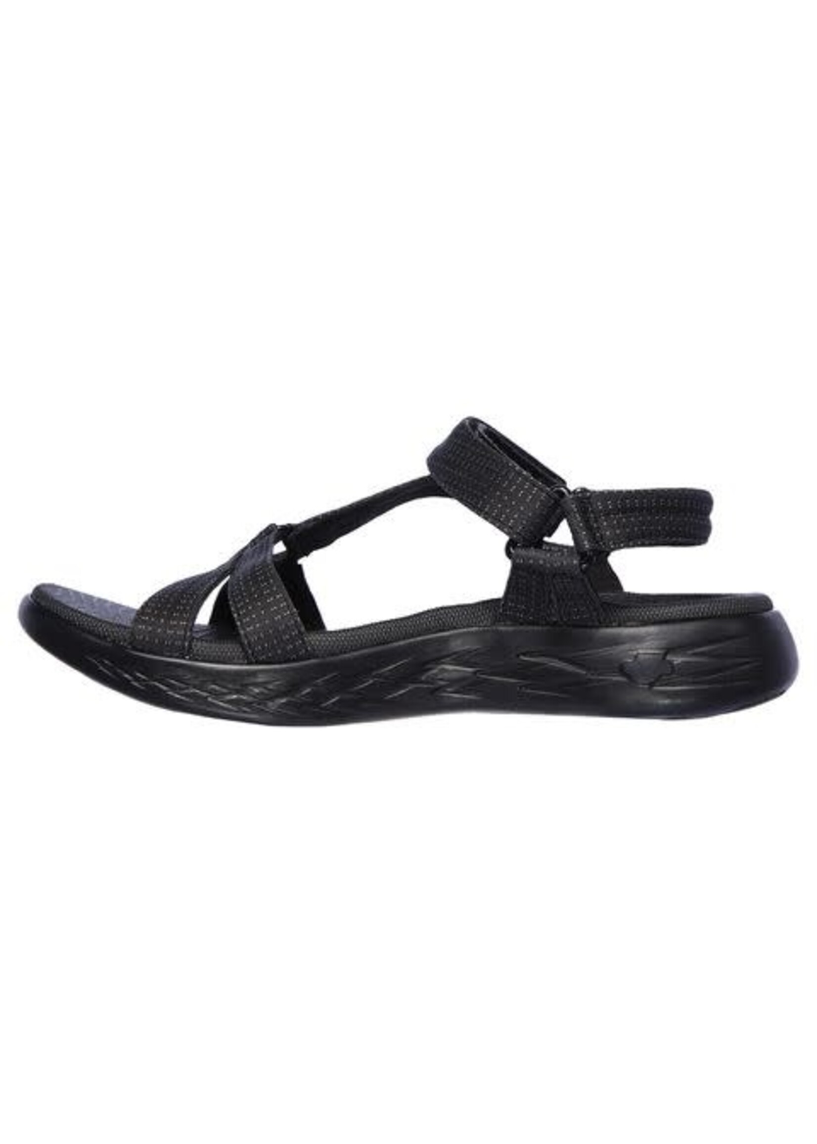 Skechers Women's On the Go 600 Sandal -Brilliancy Black 15316 BBK