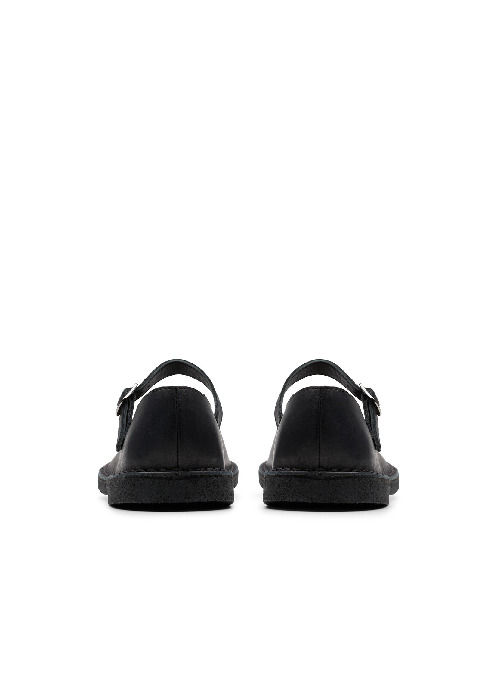 Clarks Womens Desert Jane Black Leather | 26180450