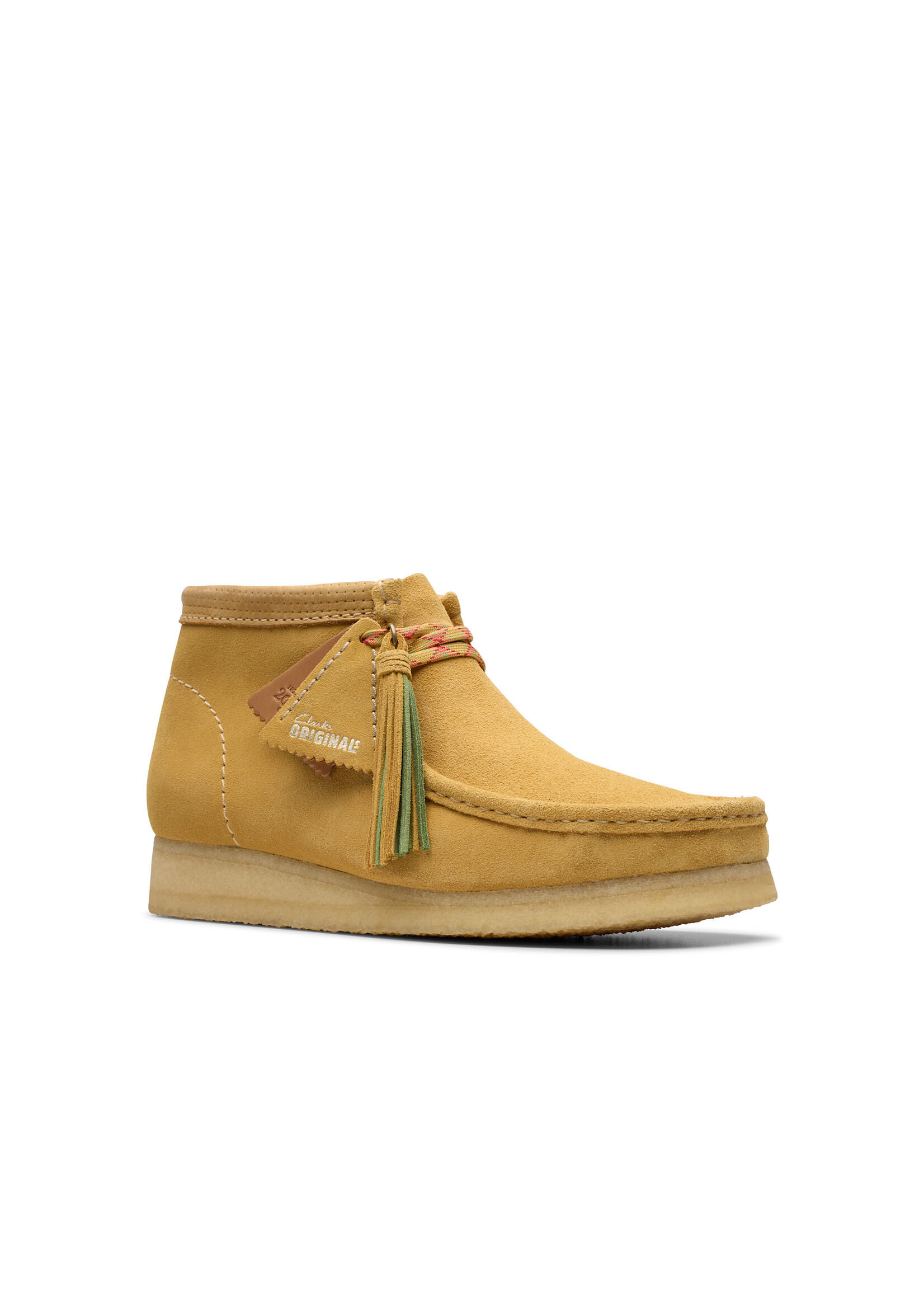 Clarks Mens Wallabee Boot  Tan Suede Brown | 26181131