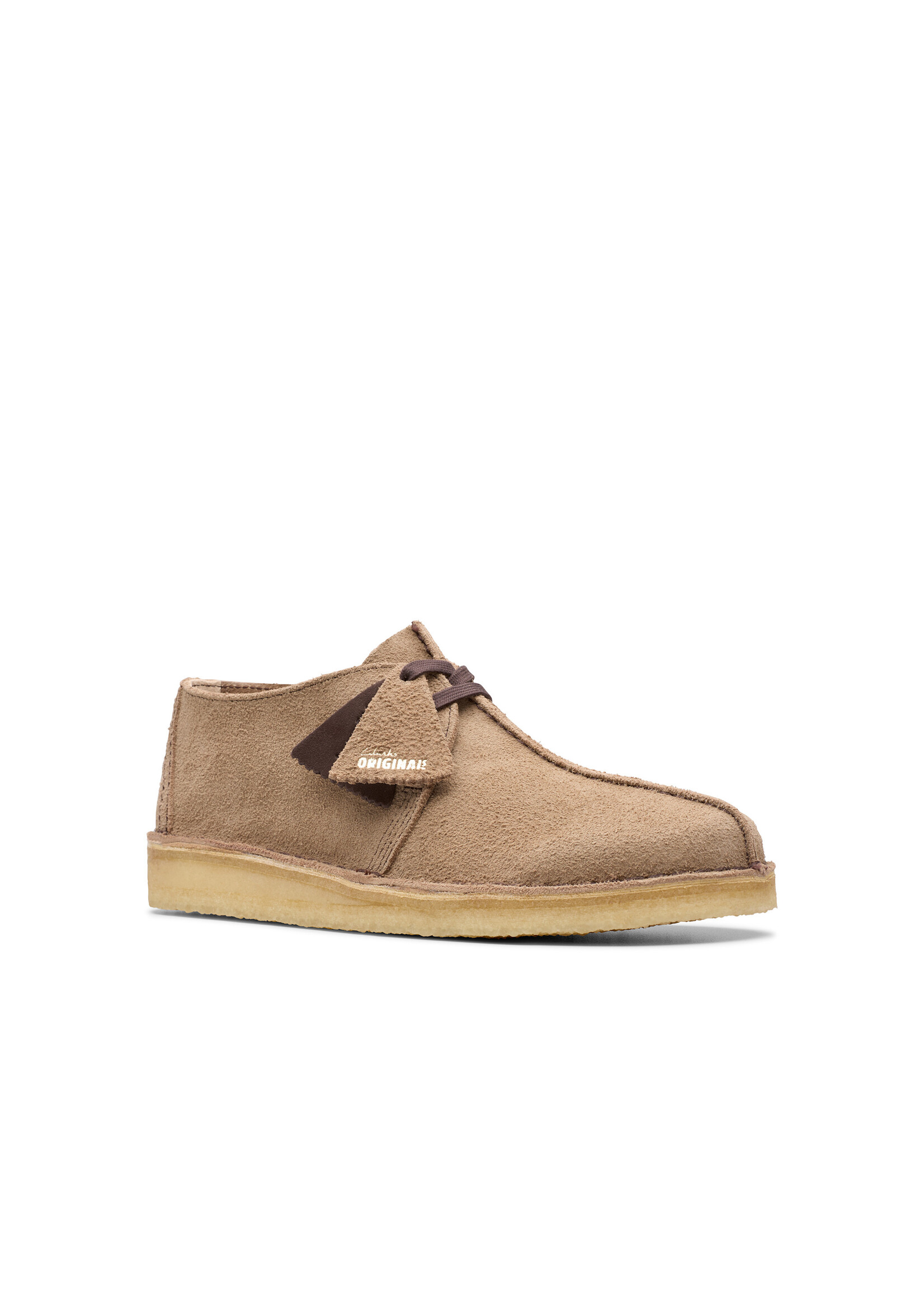 Clarks Mens Desert Trek Wolf Suede Grey | 26180650