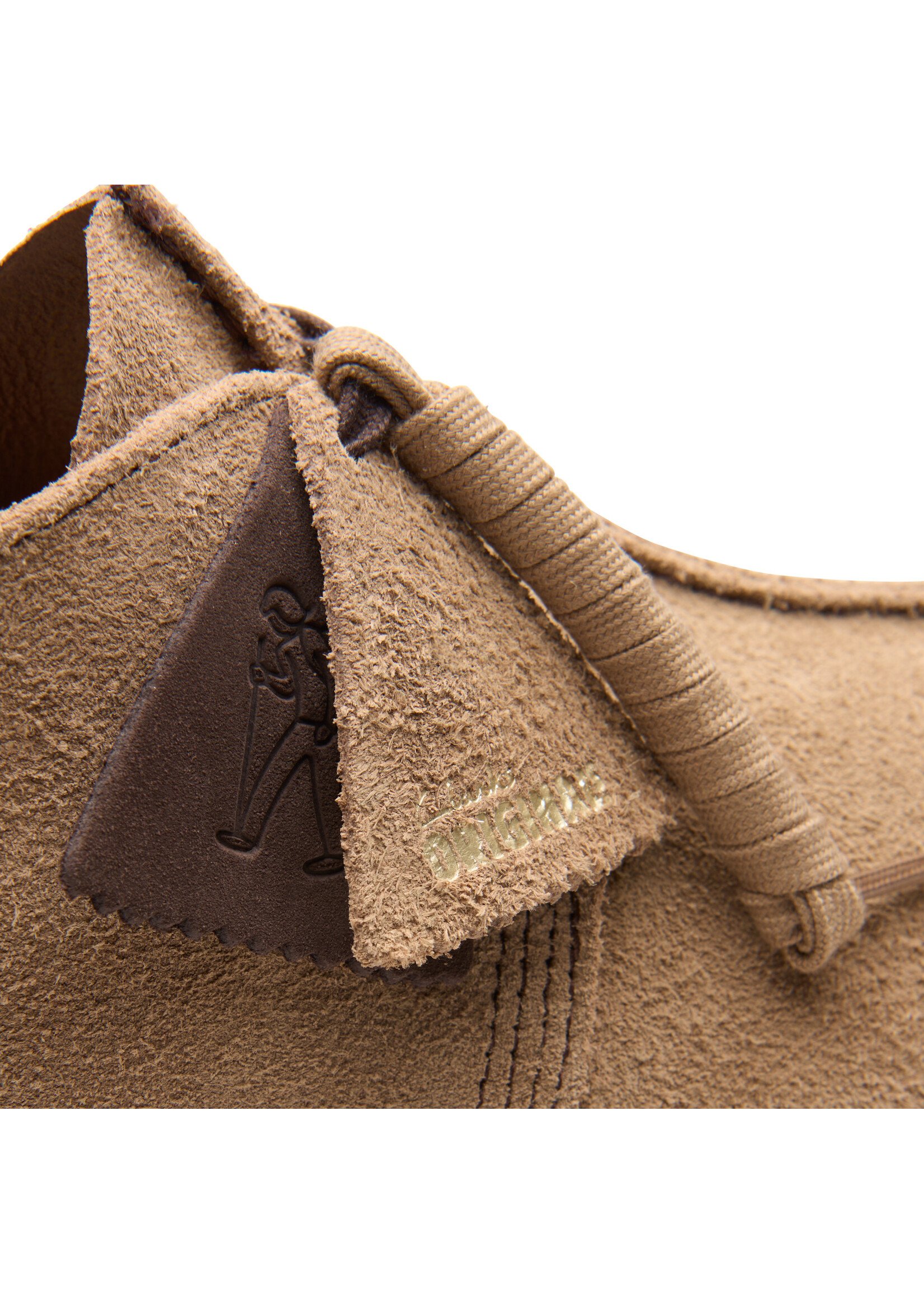 Clarks Mens Desert Trek Wolf Suede Grey | 26180650
