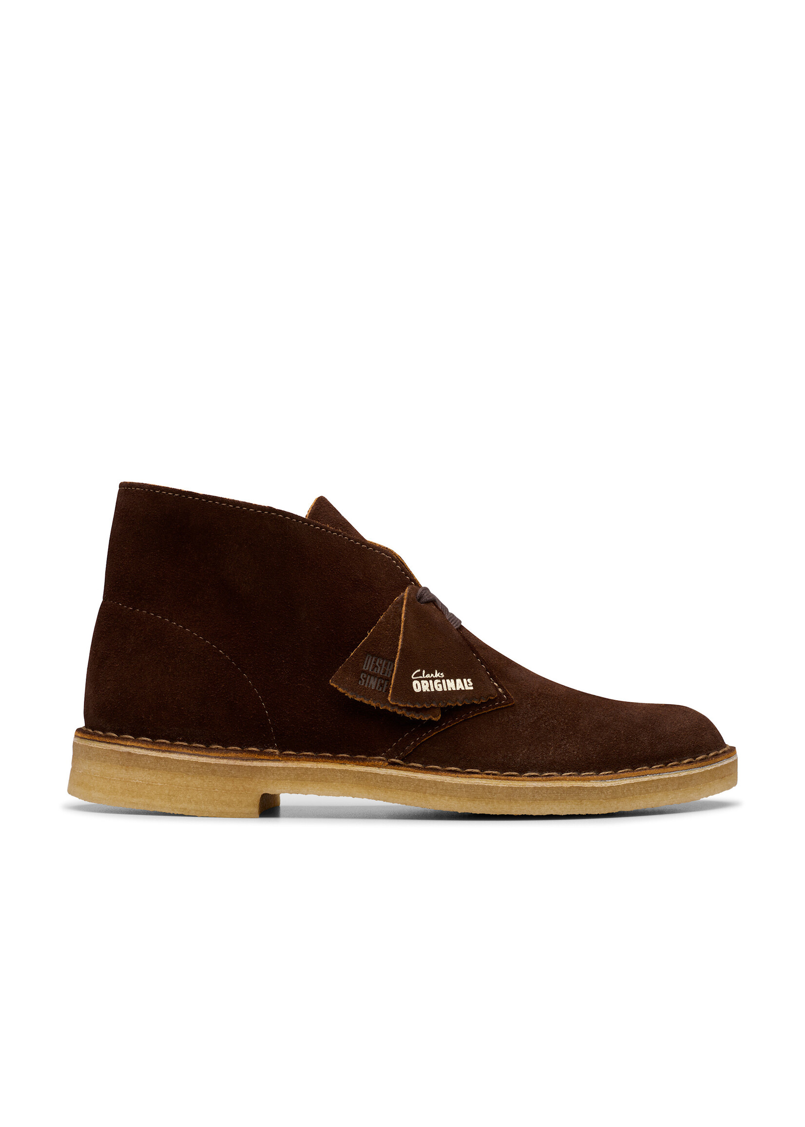 Clarks Mens Desert Boot Brwn/Chestnut Suede Brown | 26180186