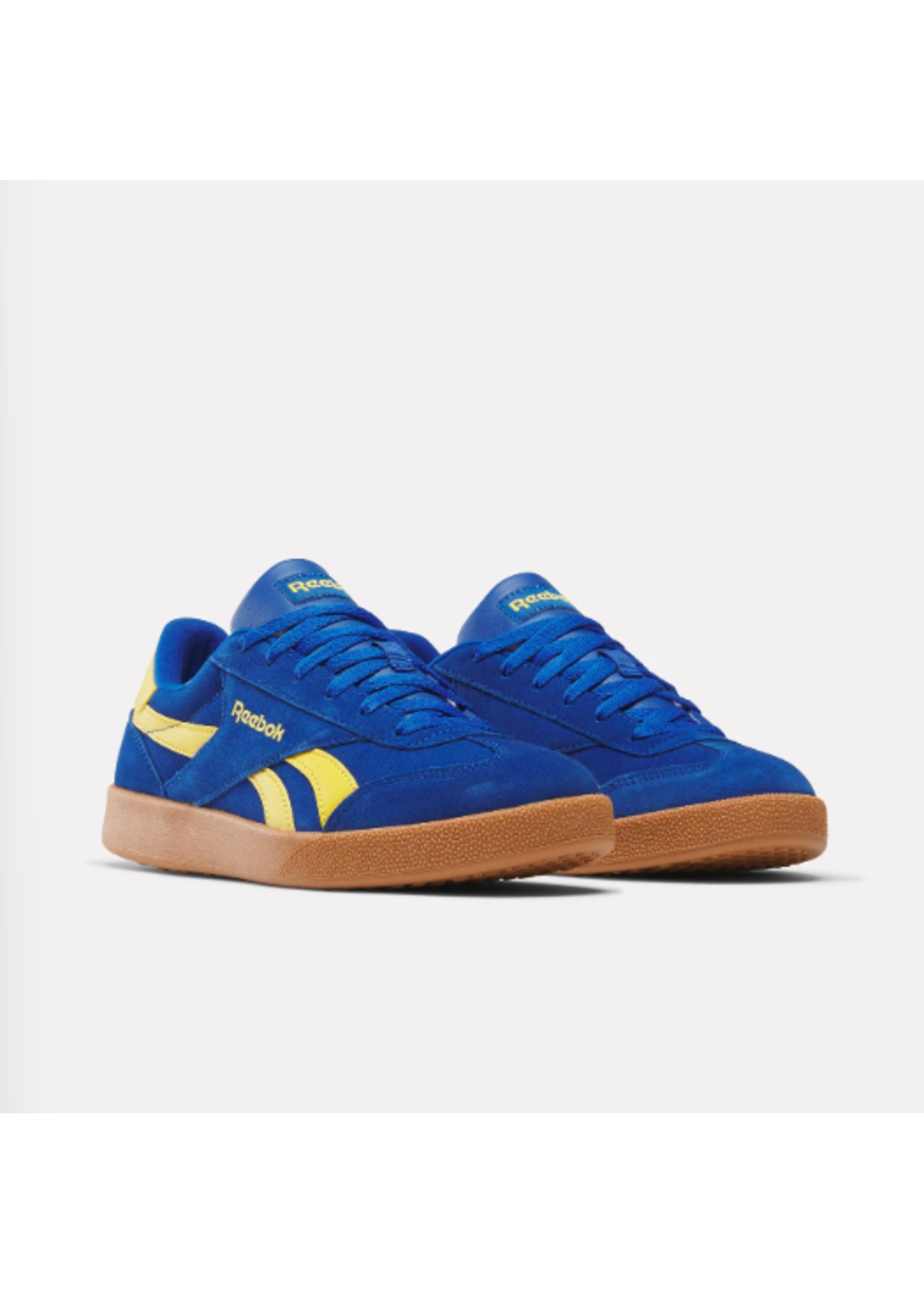 Reebok Men's Smash Edge 100228723 Blue Gold Gum Rubber outsole