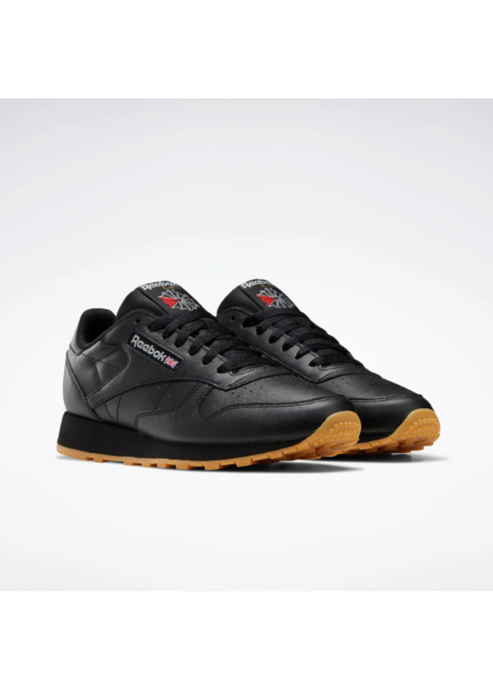 Reebok Men's Classic Leather GY0954 Course a Pied Black/pugry5/rbkg03