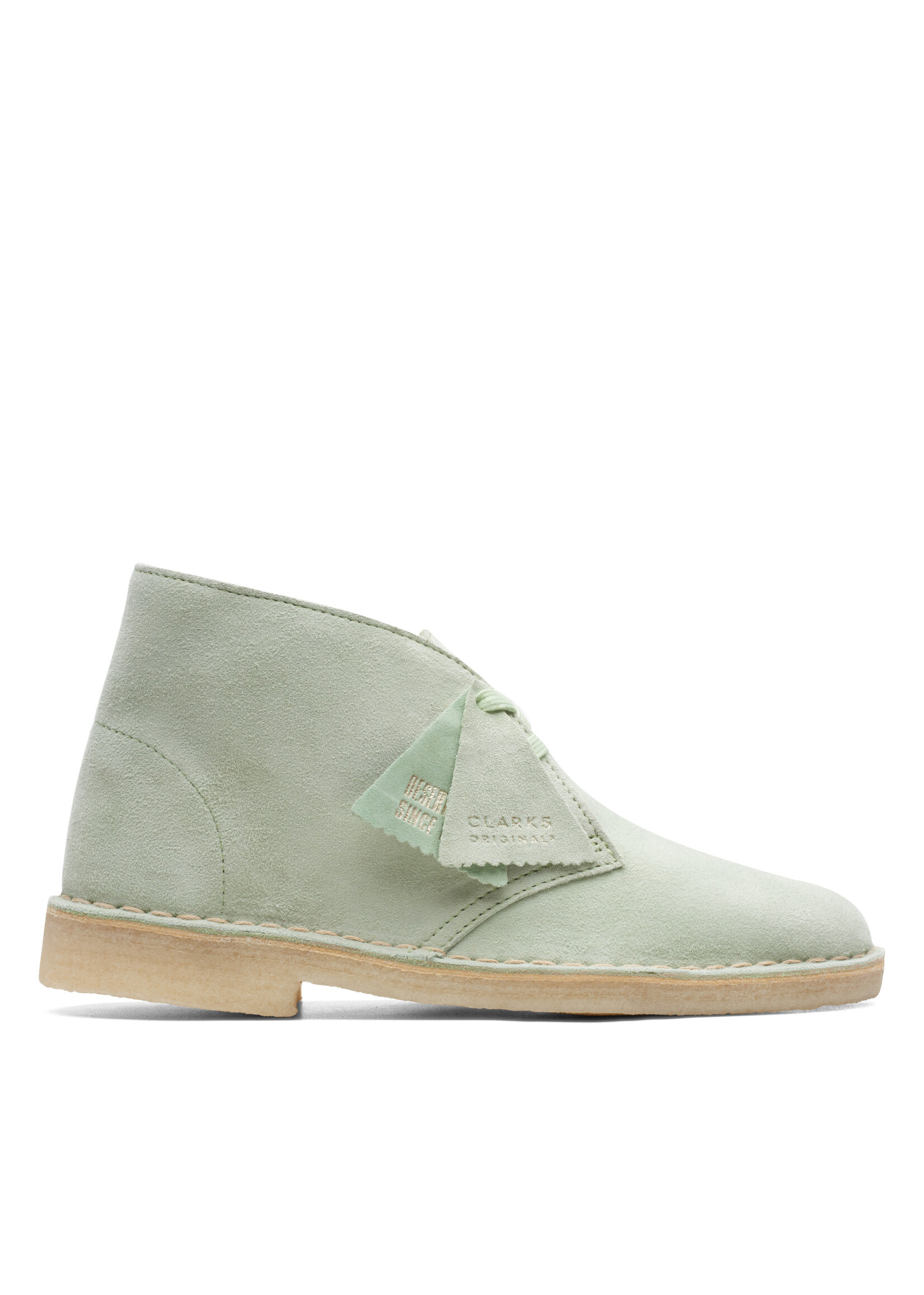 Clarks Womens Icon Desert Boot  Pale Green 26165559