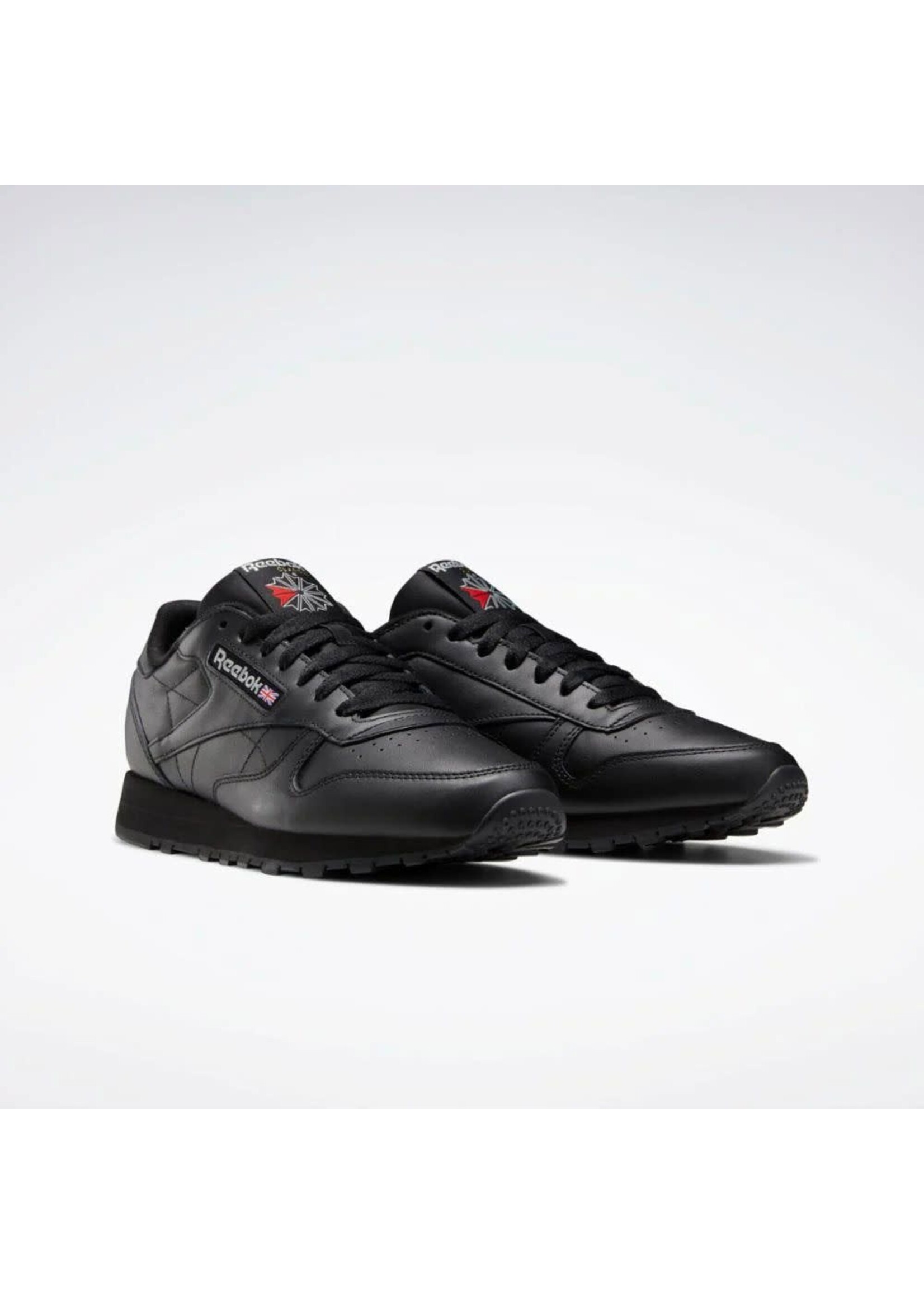 Reebok Men's Classic Leather - Full Black | Unisex | Style #100008494