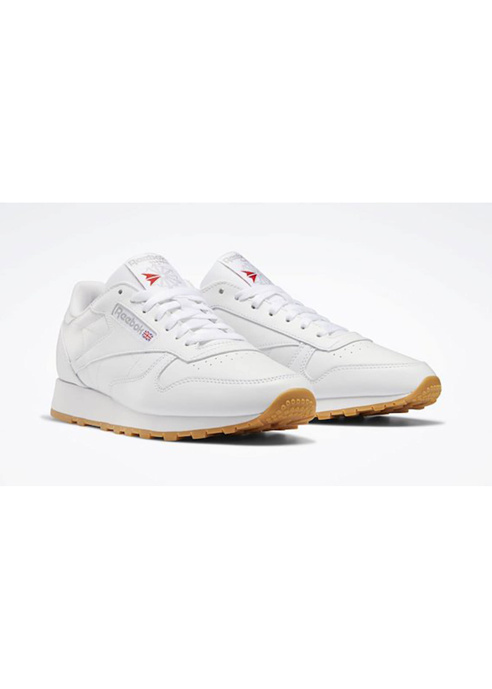Reebok Men's Classic Leather - FTWWhite/PuGrey3/Rbkg | Unisex | Style #100008491