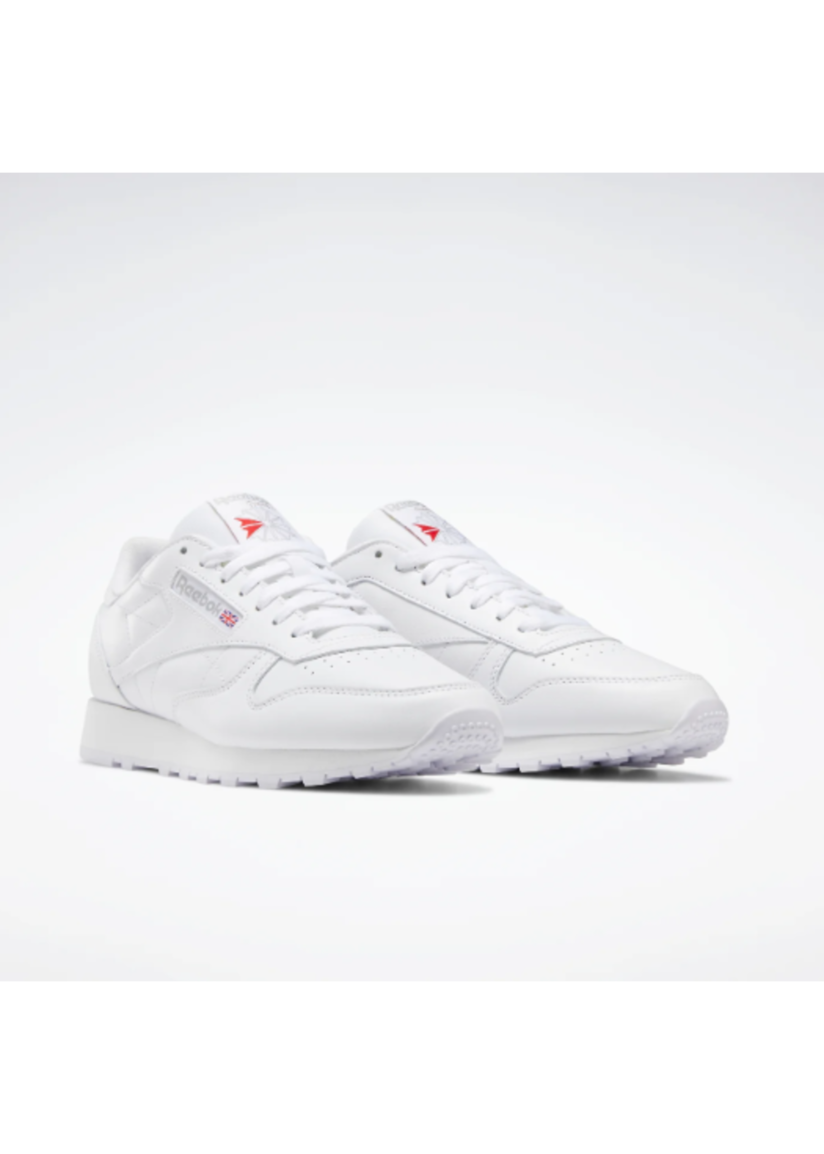 Reebok Men's Classic Leather - FTWWhite/FTWWhite/Pugr | Unisex | Style #100008492