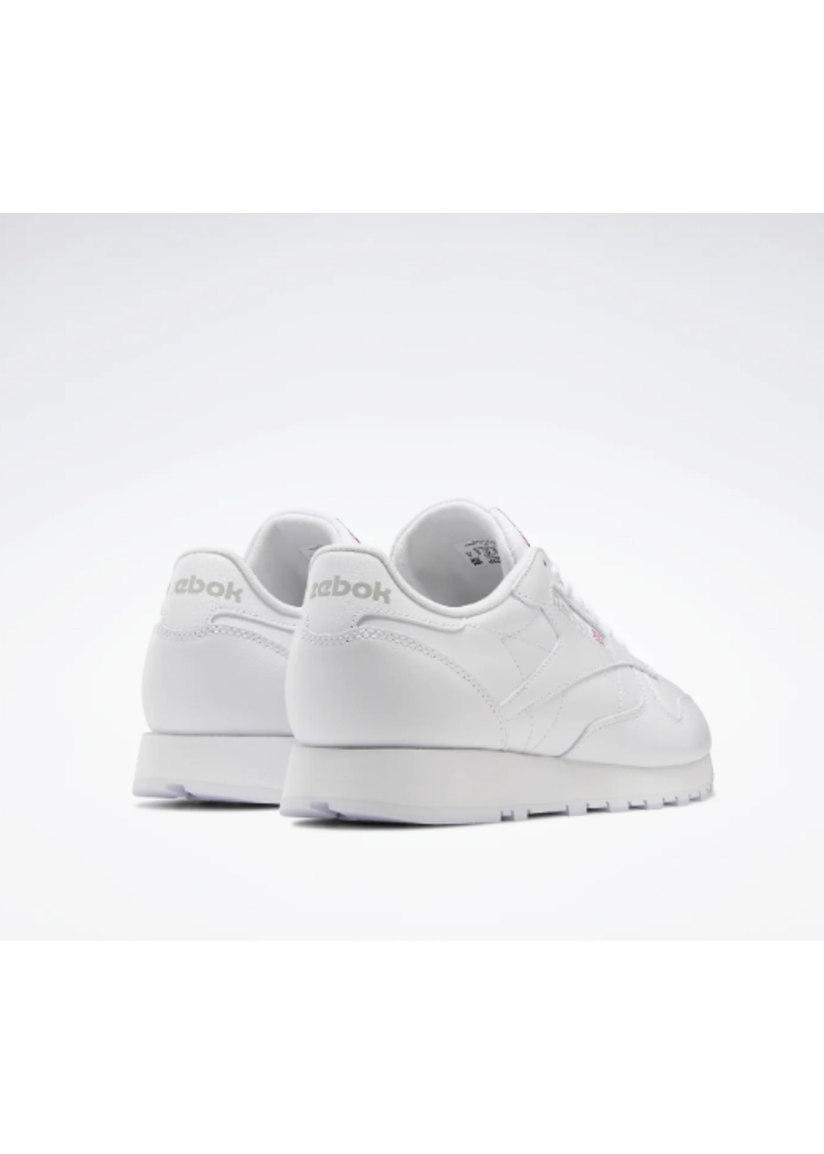 Reebok Men's Classic Leather - FTWWhite/FTWWhite/Pugr | Unisex | Style #100008492