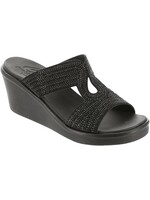 Skechers Womens Rumble On Shinning Night 119616 BBK Black