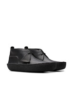 Clarks Mens Desert Rain Black Leather | Crepe Sole | Vietnam 26180626