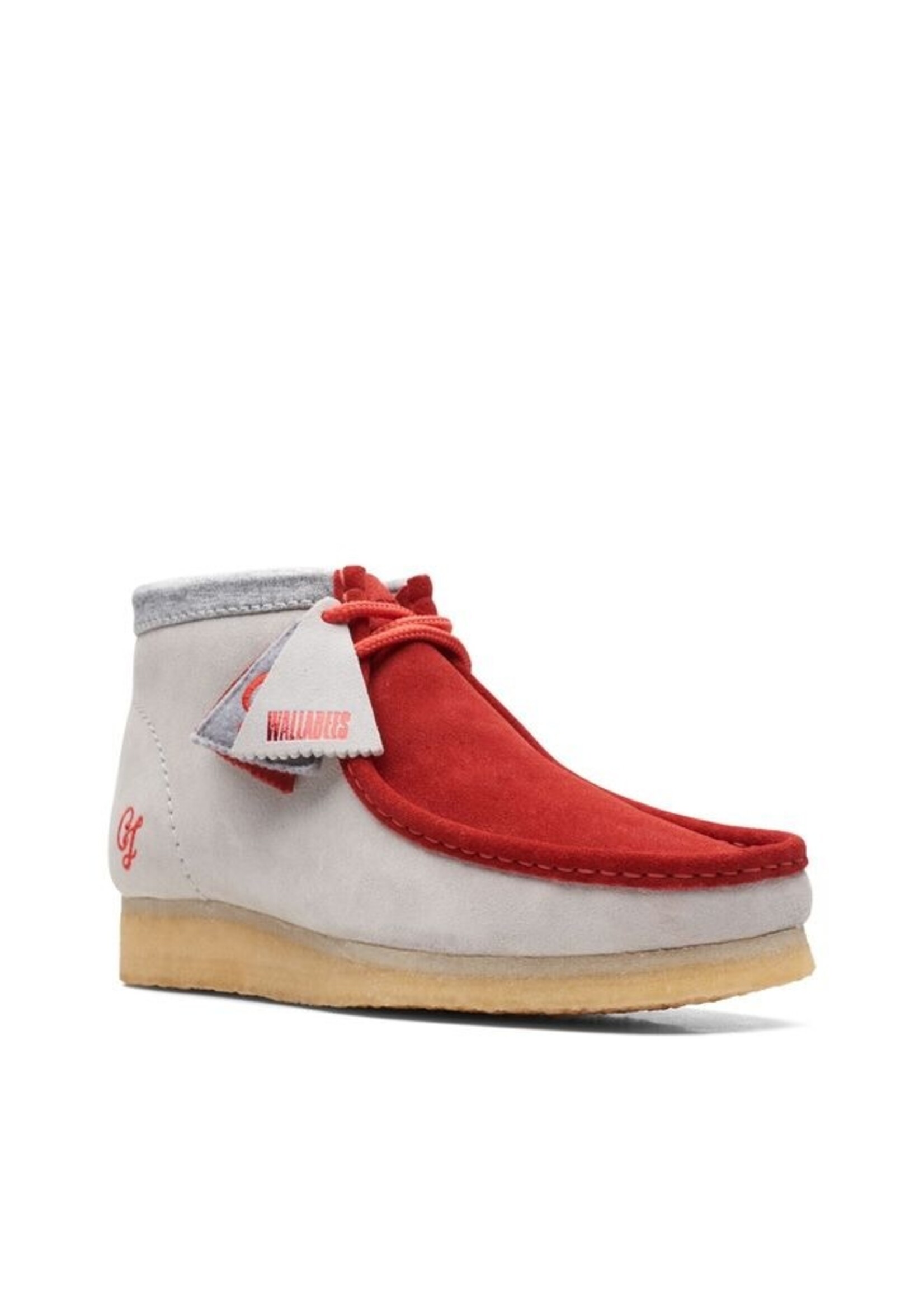 Clarks Men's Clarks Originals Wallabee VCY Combi Red/Grey