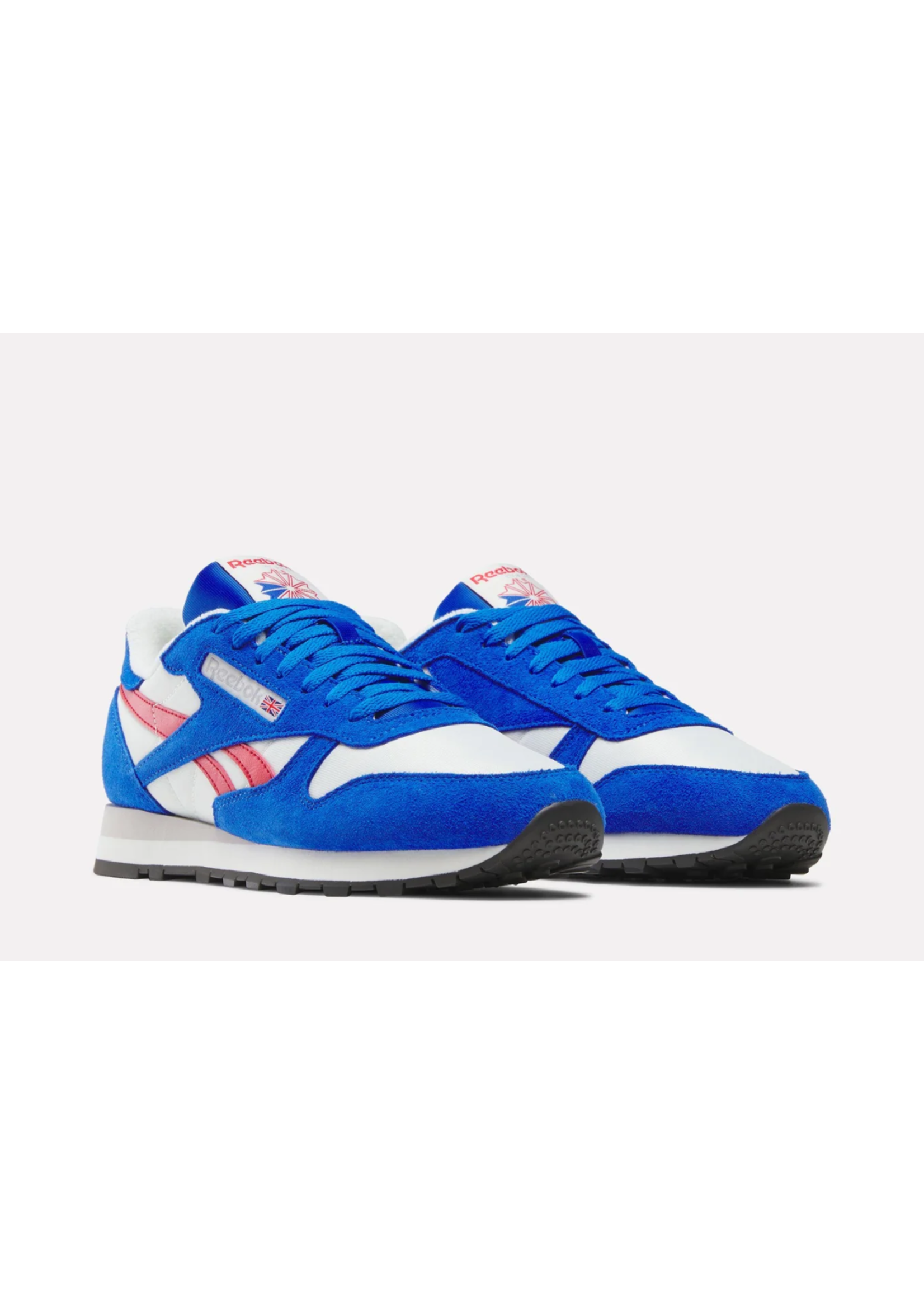 Reebok Men's  British flag Classic Leather - Chalk/Blue/Red | Unisex | 100209519