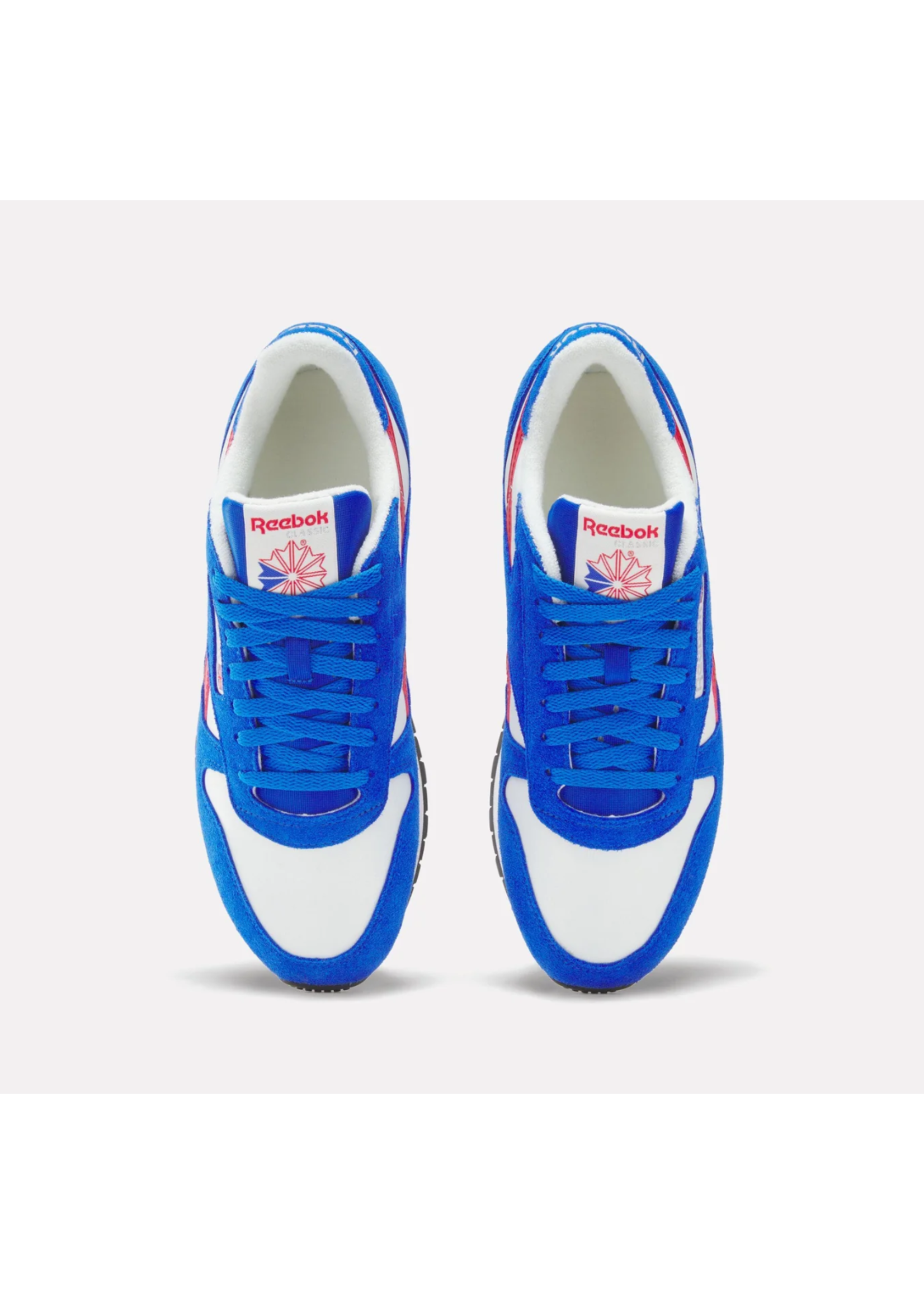 Reebok Men's  British flag Classic Leather - Chalk/Blue/Red | Unisex | 100209519