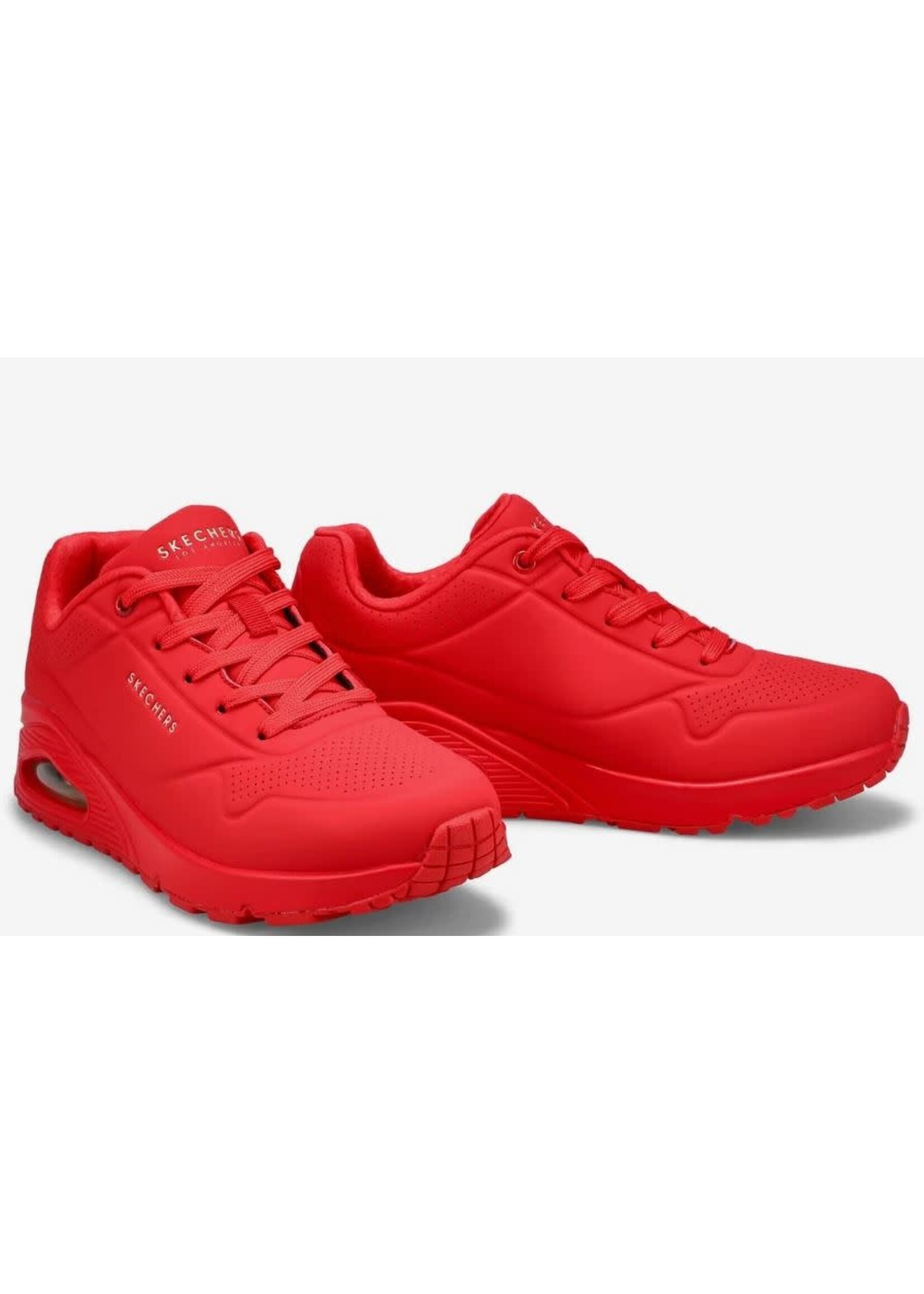 Skechers Men's Memory Foam Uno Stand on Air 52458 Sneaker Red