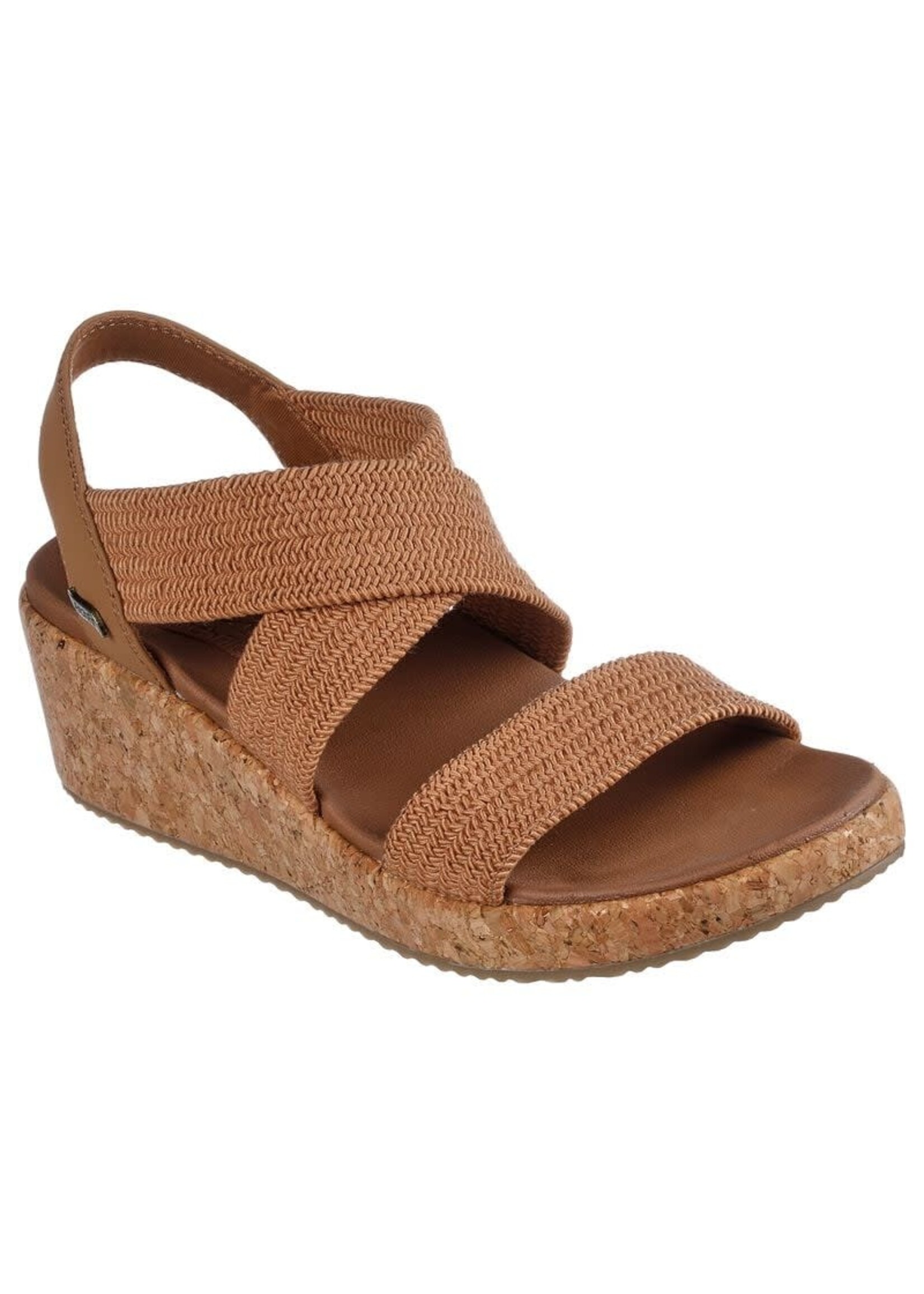 Skechers Womens Arch Fit Beverlee Love Stays Sandals 119260/TAN Brown