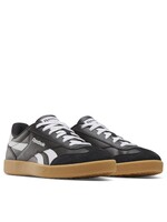 Reebok Men's Smash Edge Shoes - Black/White/Gum | Leather Upper | Gum Rubber Outsole | 100208246