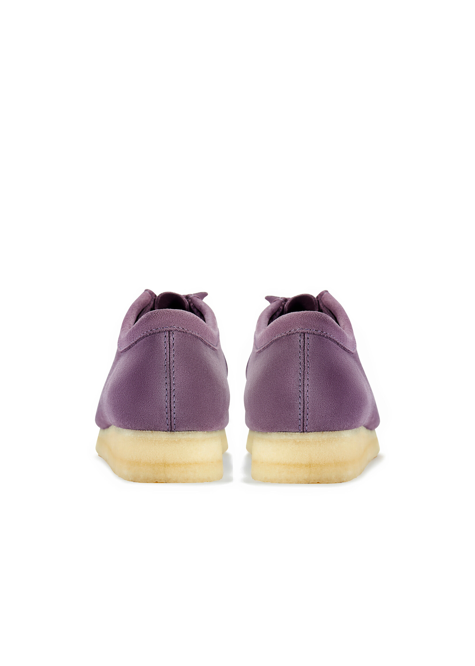 Clarks Mens Wallabee Plum Suede Purple | 26183759