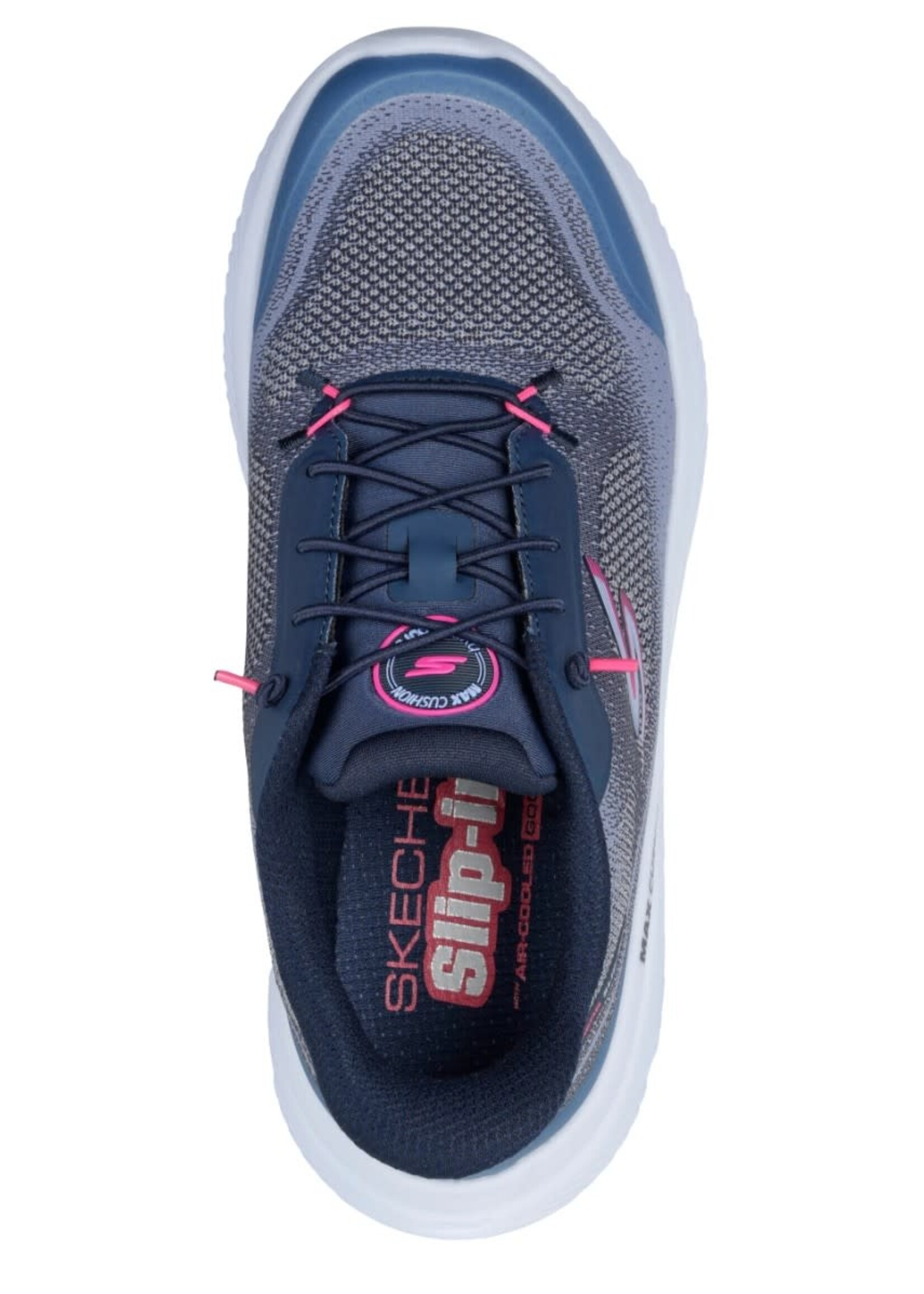 Skechers Women's Slip-ins: GO WALK Max Cushioning Hyper Burst - Nikita 125881/NVPK Navy/Pink