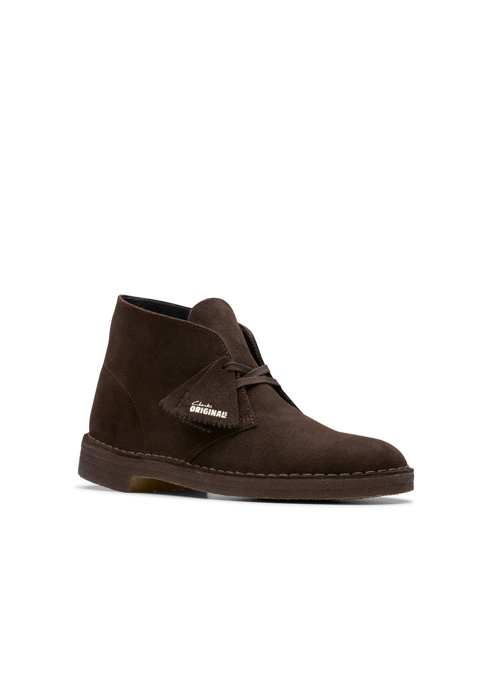 Clarks Men’s Originals Icon Desert Boot Brown Suede – Classic Crepe Sole Chukka (26179170)