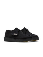 Clarks Women’s Desert Trek Black Suede – Classic Center-Seam Lace-Up Shoe (26178463)
