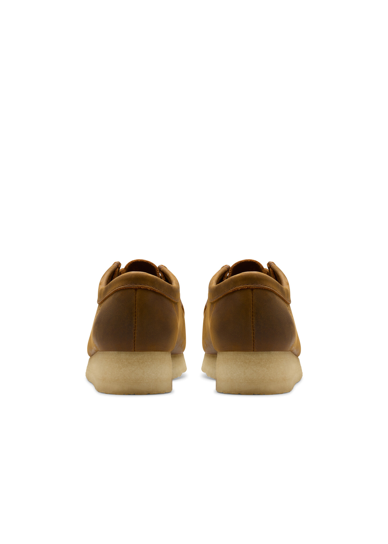 Clarks Women’s Wallabee Brown Beeswax Leather – Iconic Moccasin Style Shoe (26155544)