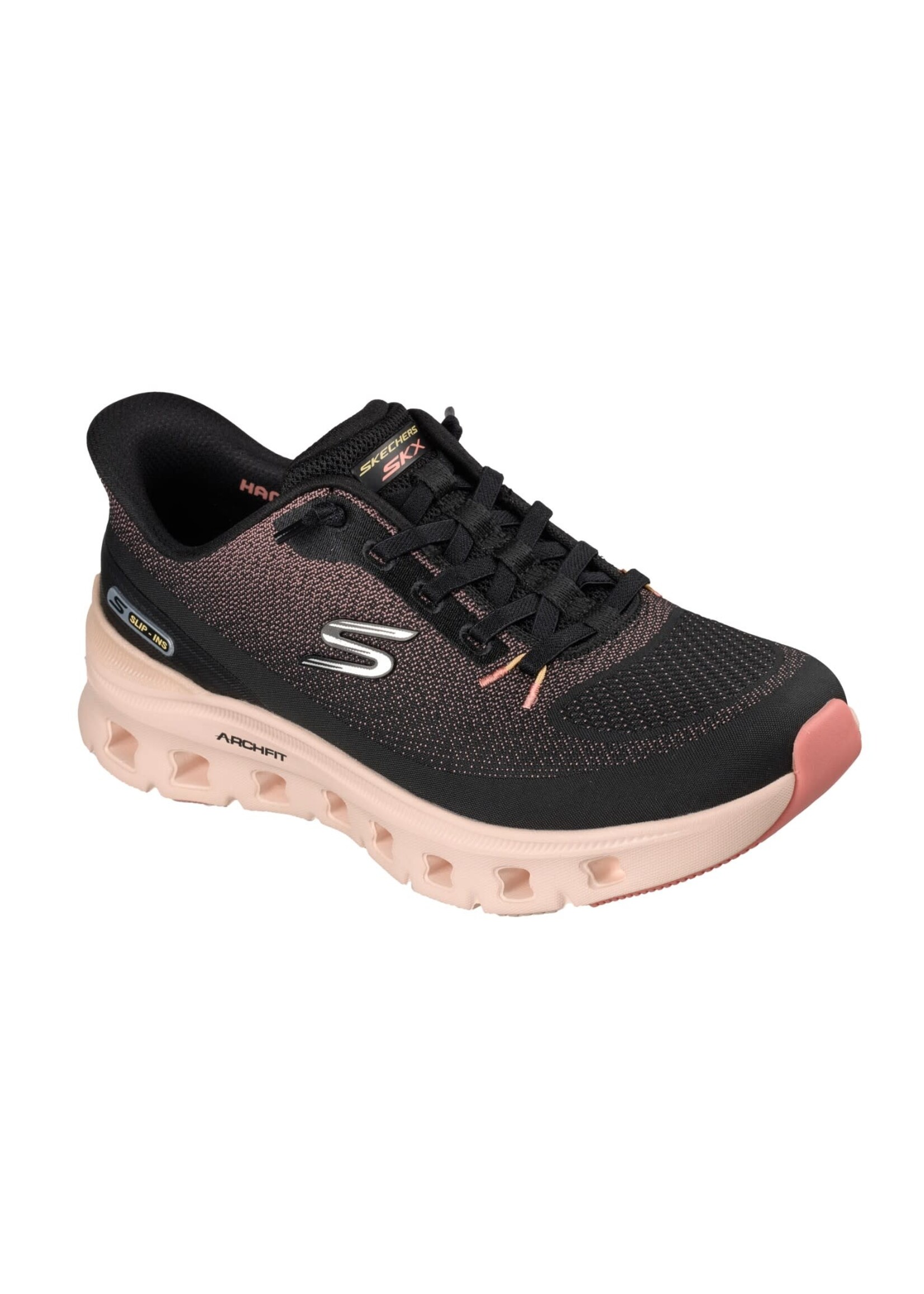 Skechers Women's Slip-ins: Arch Fit Glide-Step Pro 150730 BKCL Black/Coral