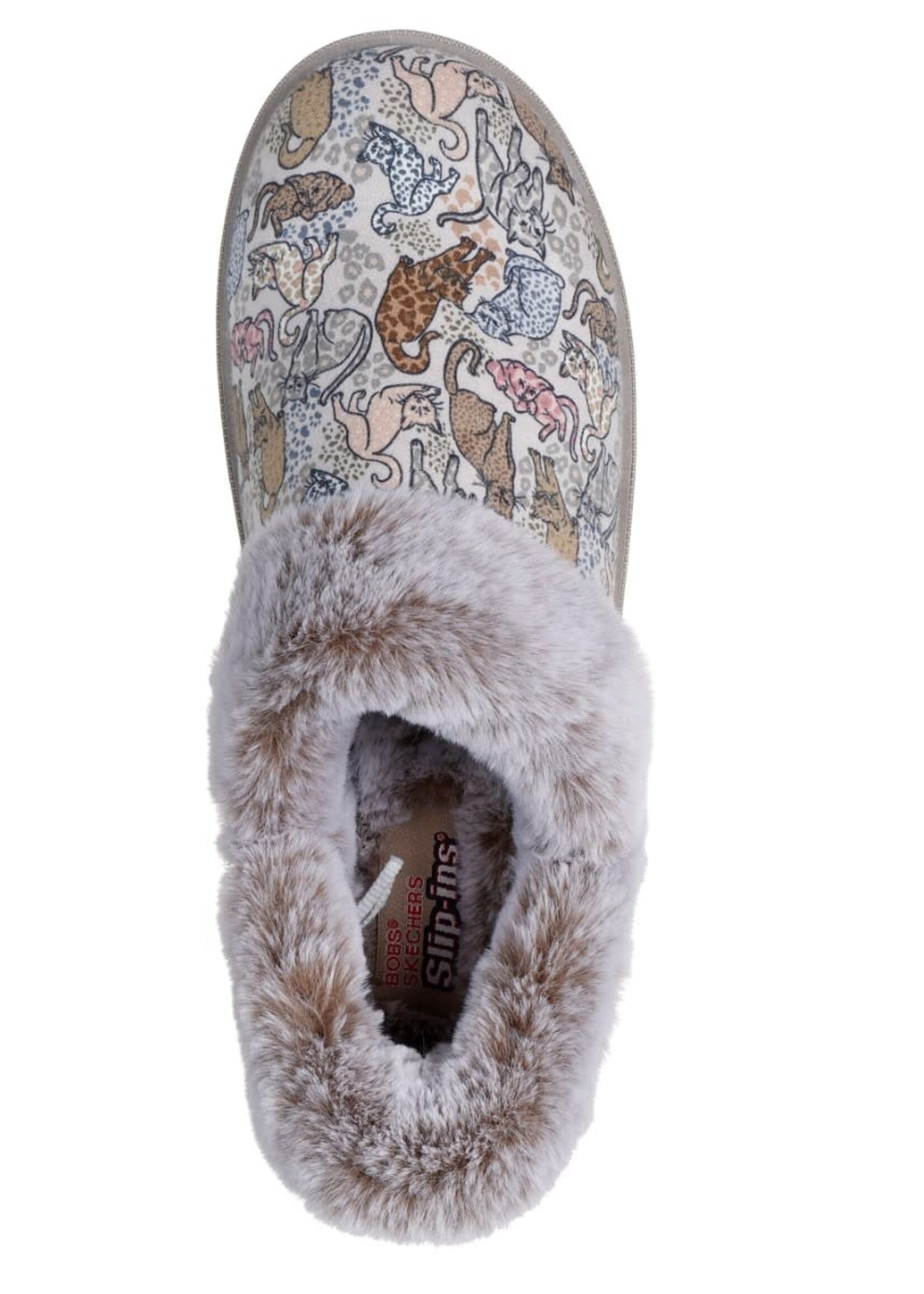 Skechers Women's Slip-ins: BOBS Cozy Kiss - B Purrfect 114881 NTMT