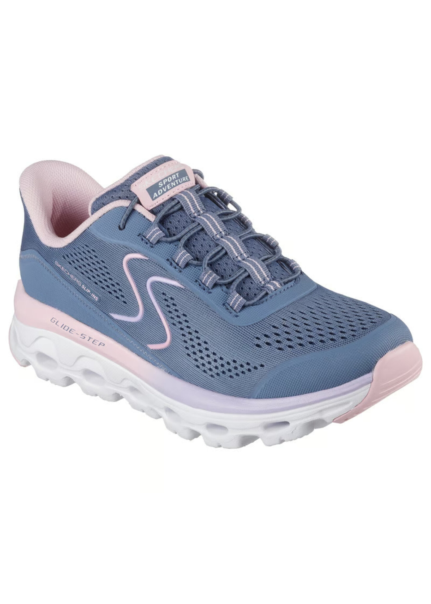 Skechers Women's Slip-ins: Glide-Step Sole 180272 SLTP Slate/Pink