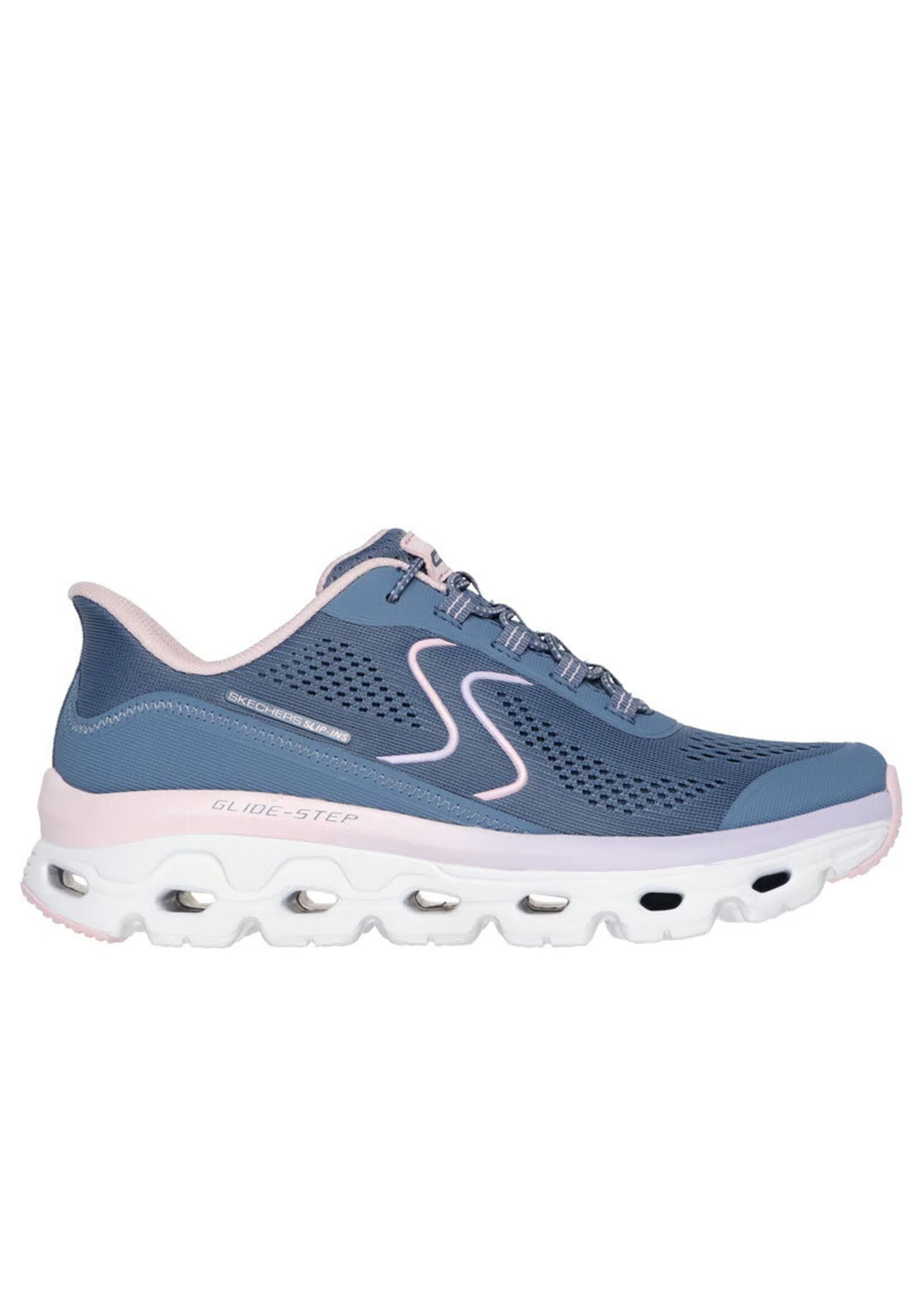Skechers Women's Slip-ins: Glide-Step Sole 180272 SLTP Slate/Pink