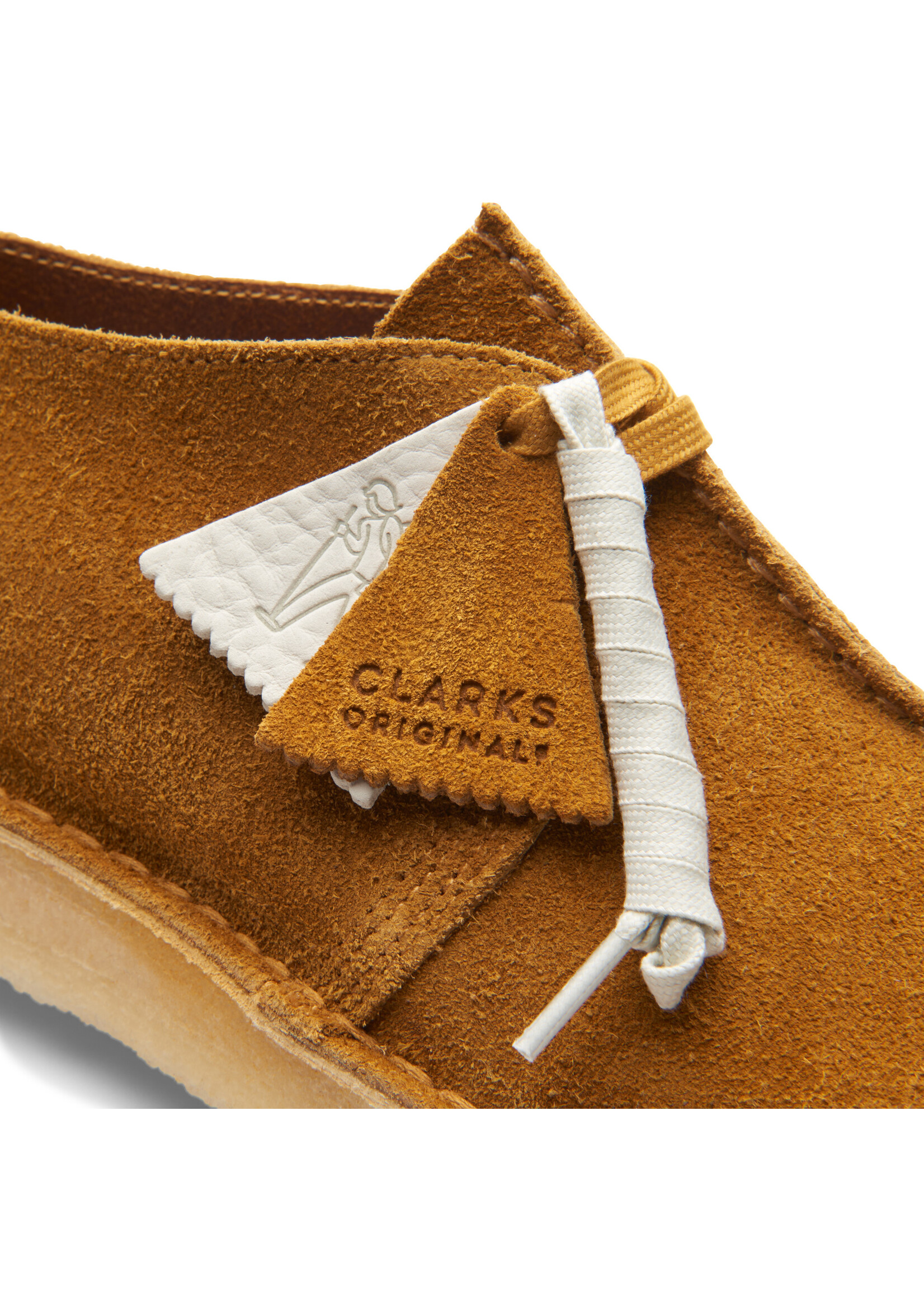 Clarks Men's Originals  Desert Trek Amber Nubuck Yellow | 26170132