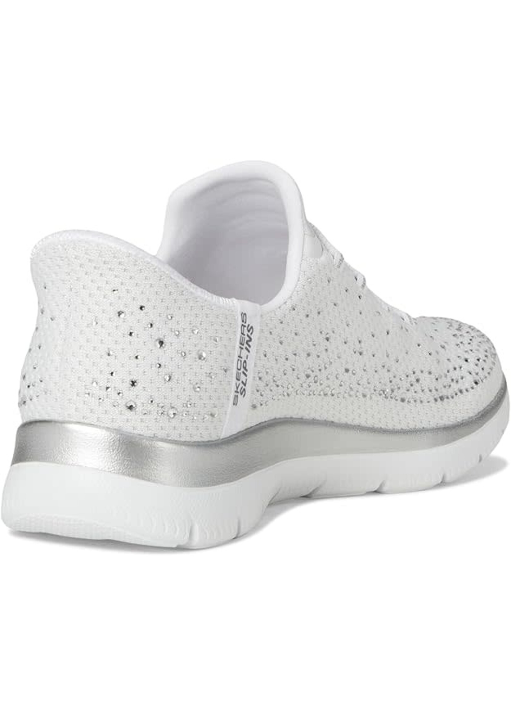 Skechers Women's Slip-ins: Summits - Brilliant Shine 150273/WSL White Silver
